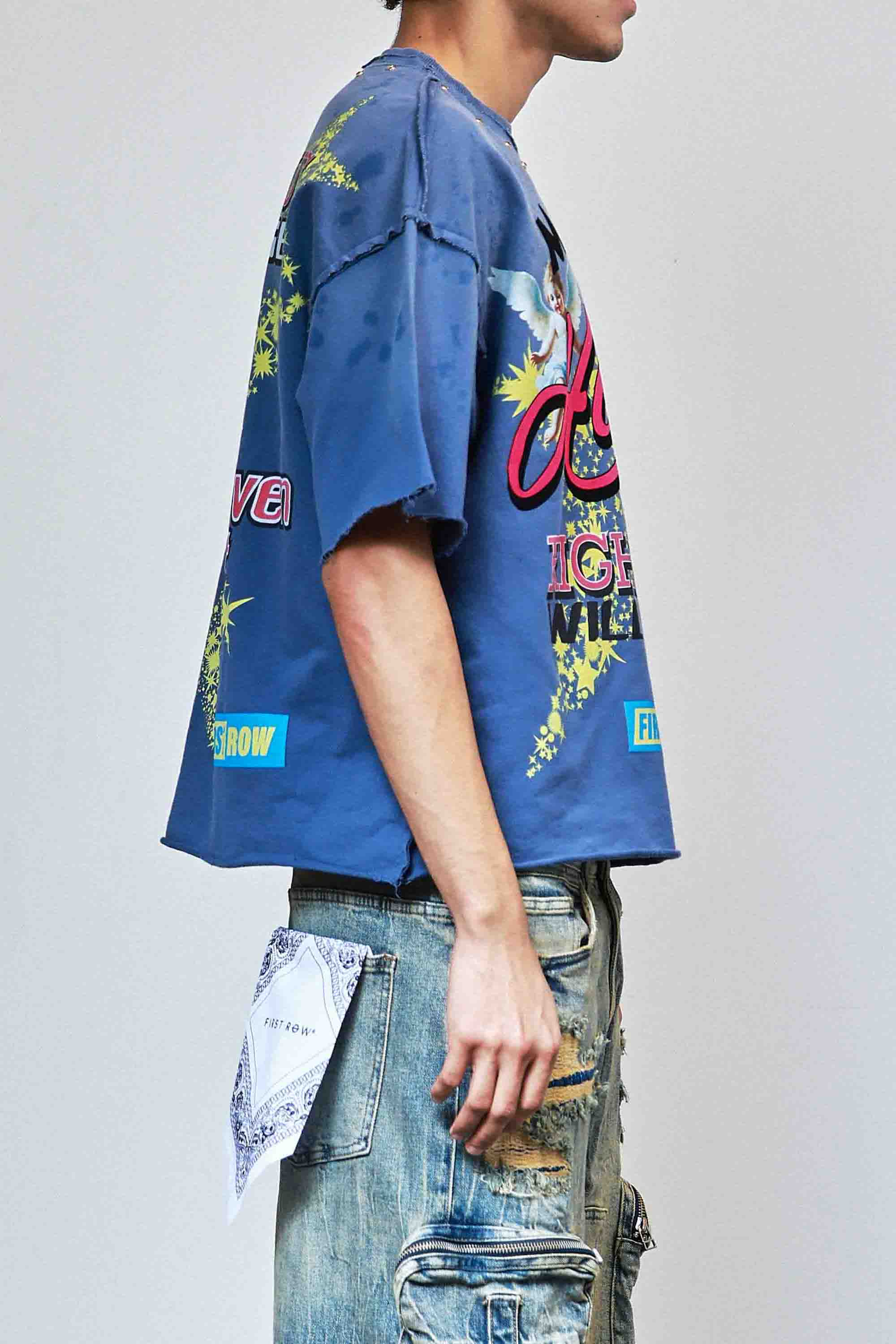 MADE IN HEAVEN RIGHTEOUS WILL CROPPED TEE
