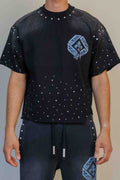 FAITH DEALER A SACRED VOW SUBLIME LIGHT CROPPED TEE