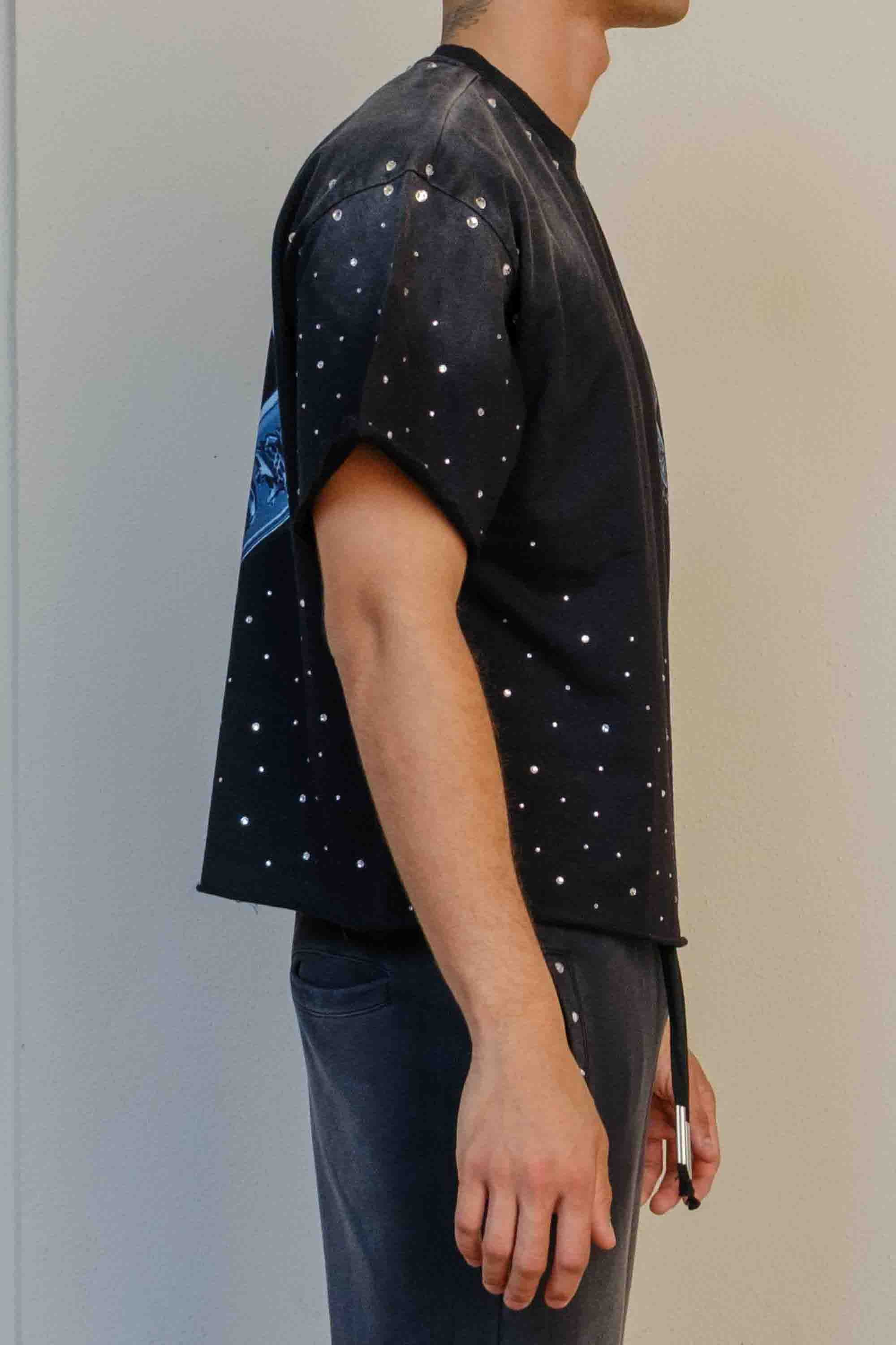FAITH DEALER A SACRED VOW SUBLIME LIGHT CROPPED TEE