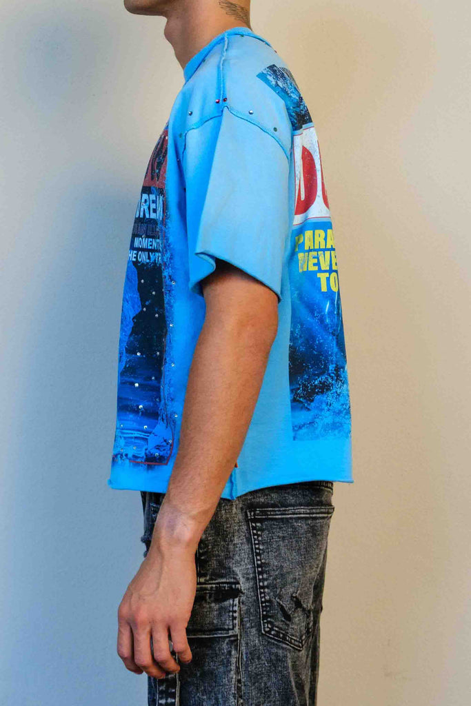 LOST UTOPIA RUINS DREAM CROPPED TEE