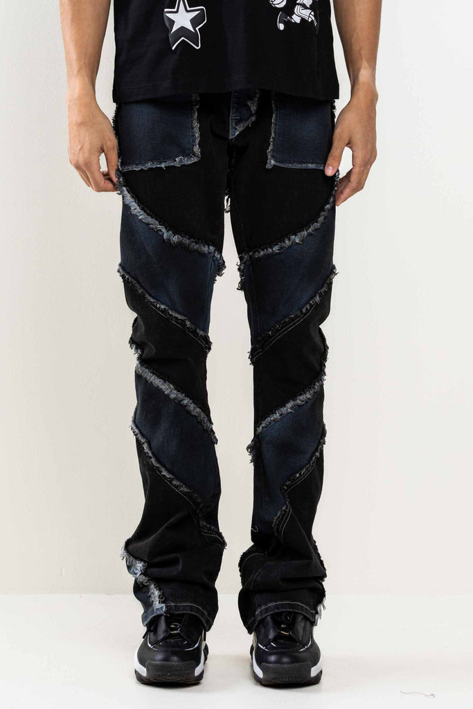 PREMIUM CUT&SEW DENIM  PANTS