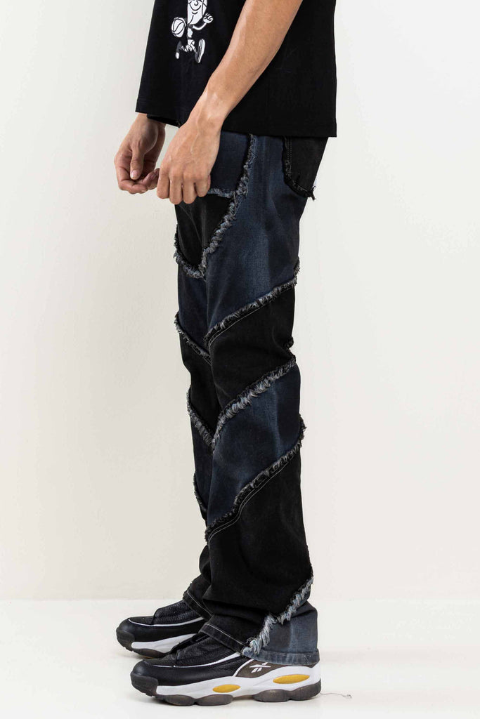 PREMIUM CUT&SEW DENIM  PANTS