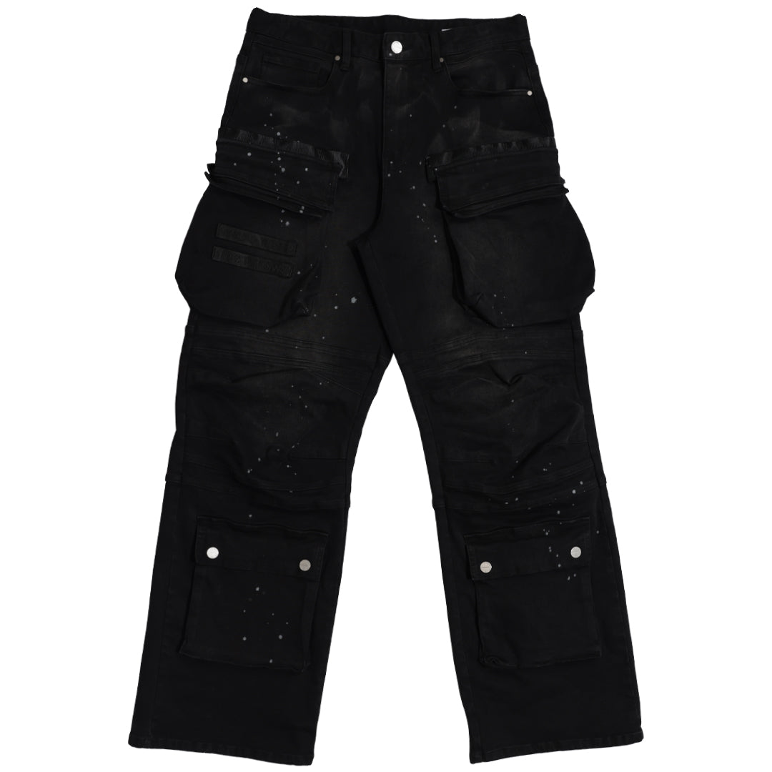 【in a row】Double nylon cargo pants in a row】Double nylon cargo pants