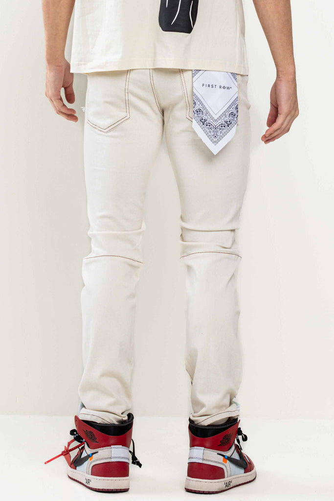 ART DEALER GRAPHIC  SLIM FIT PANTS