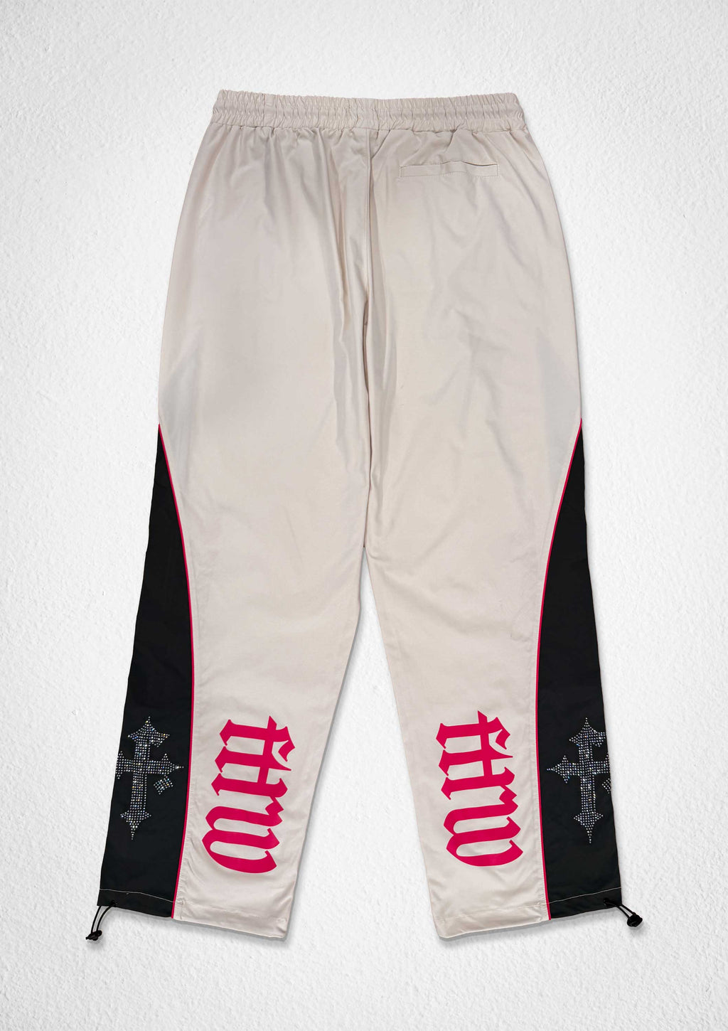 PROPERTY OF FIRST ROW TRACK PANTS