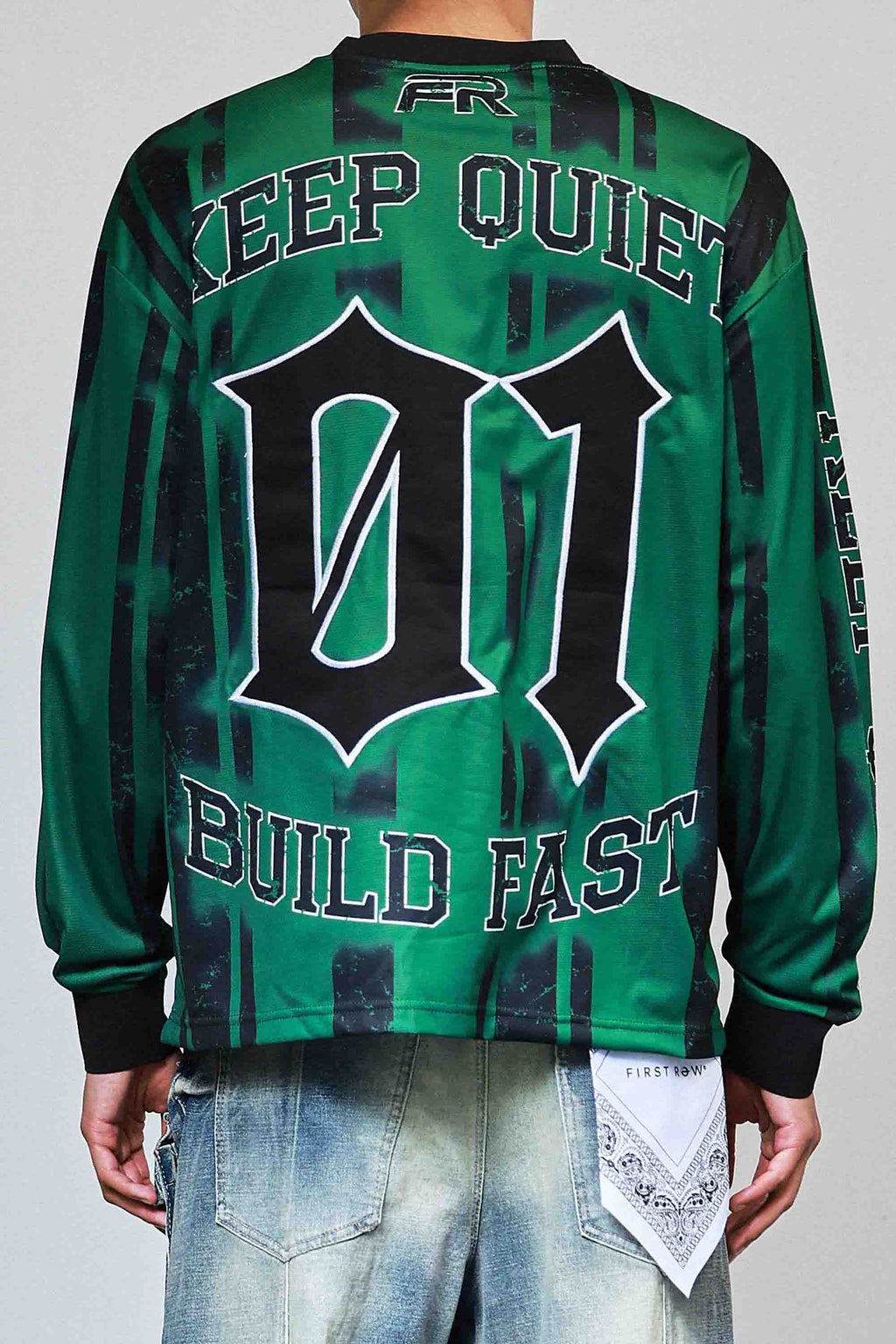 KEEP QUIET BUILD FAST SPORT JERSEY