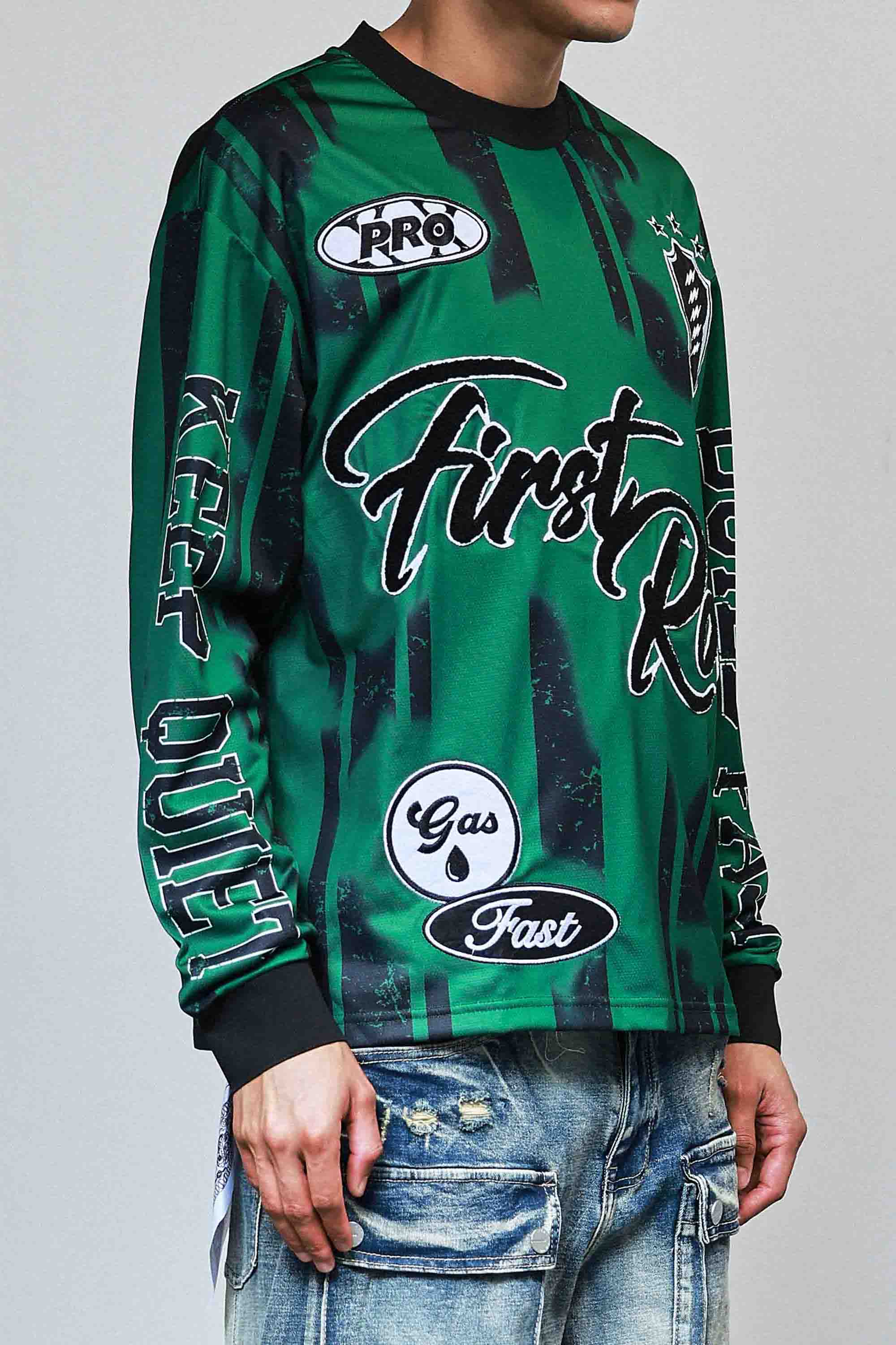KEEP QUIET BUILD FAST SPORT JERSEY