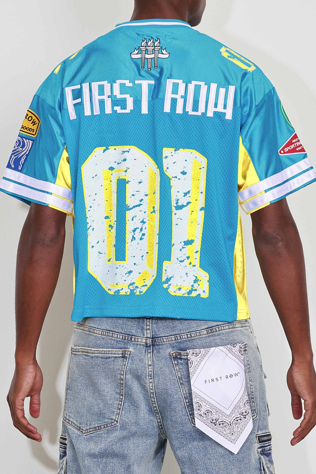 FR COLOR BLOCK FOOTBALL JERSEY