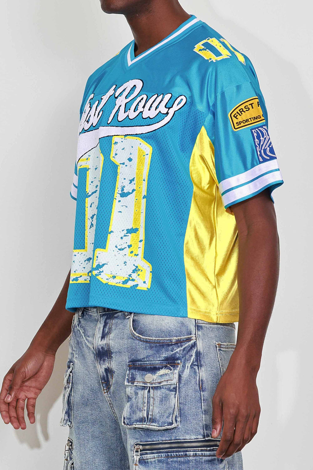 FR COLOR BLOCK FOOTBALL JERSEY
