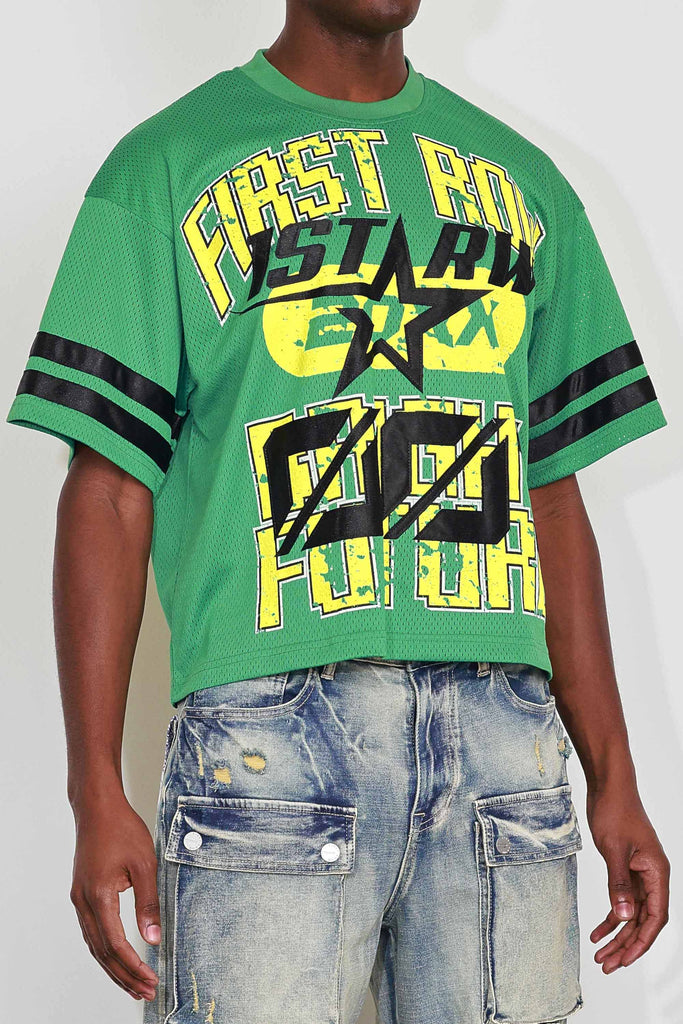 BRIGHT FUTURE MESH FOOTBALL JERSEY