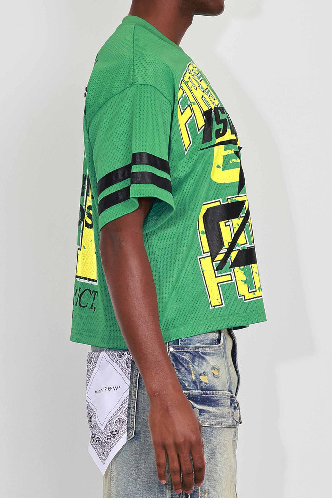 BRIGHT FUTURE MESH FOOTBALL JERSEY