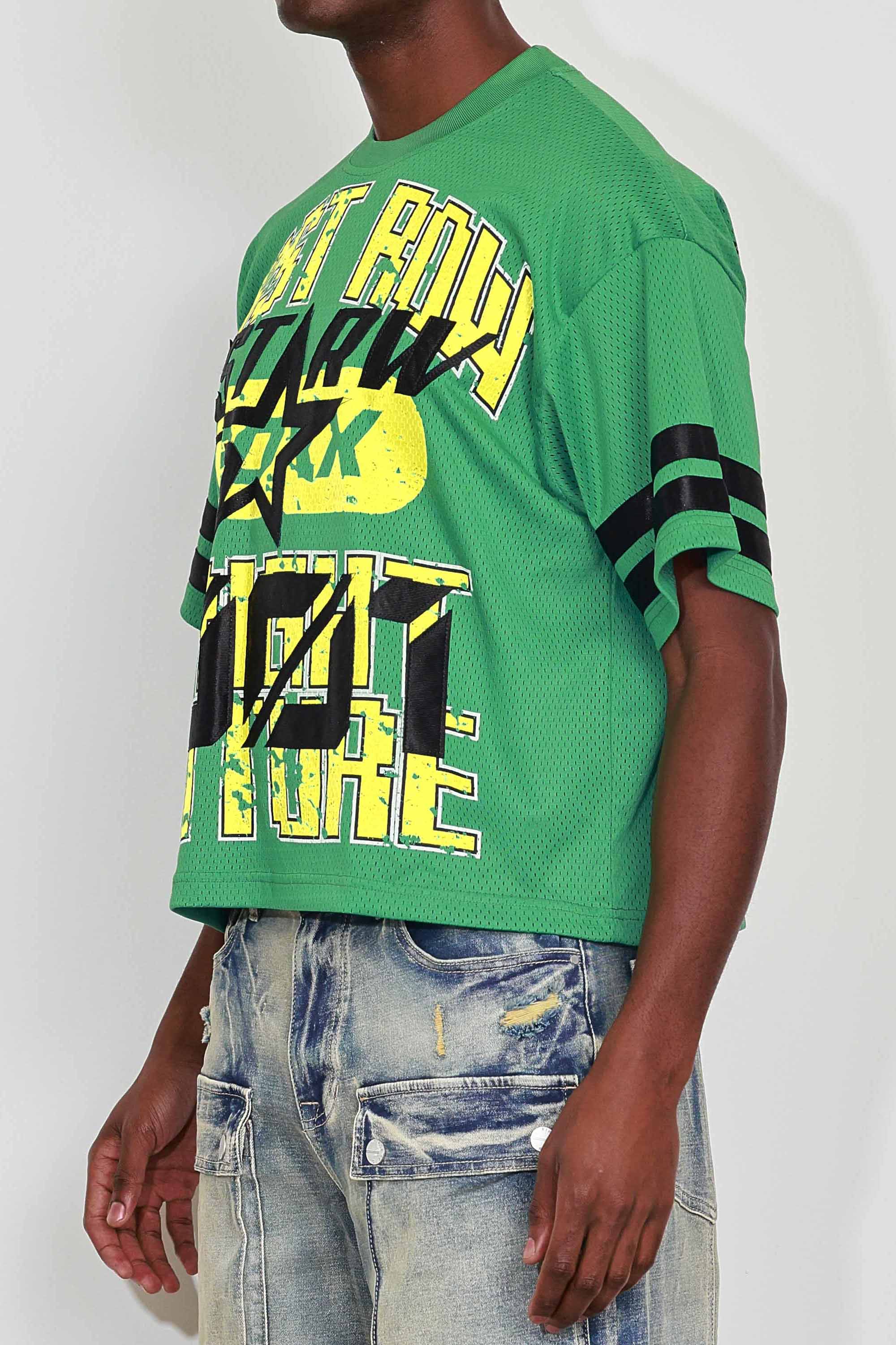 BRIGHT FUTURE MESH FOOTBALL JERSEY