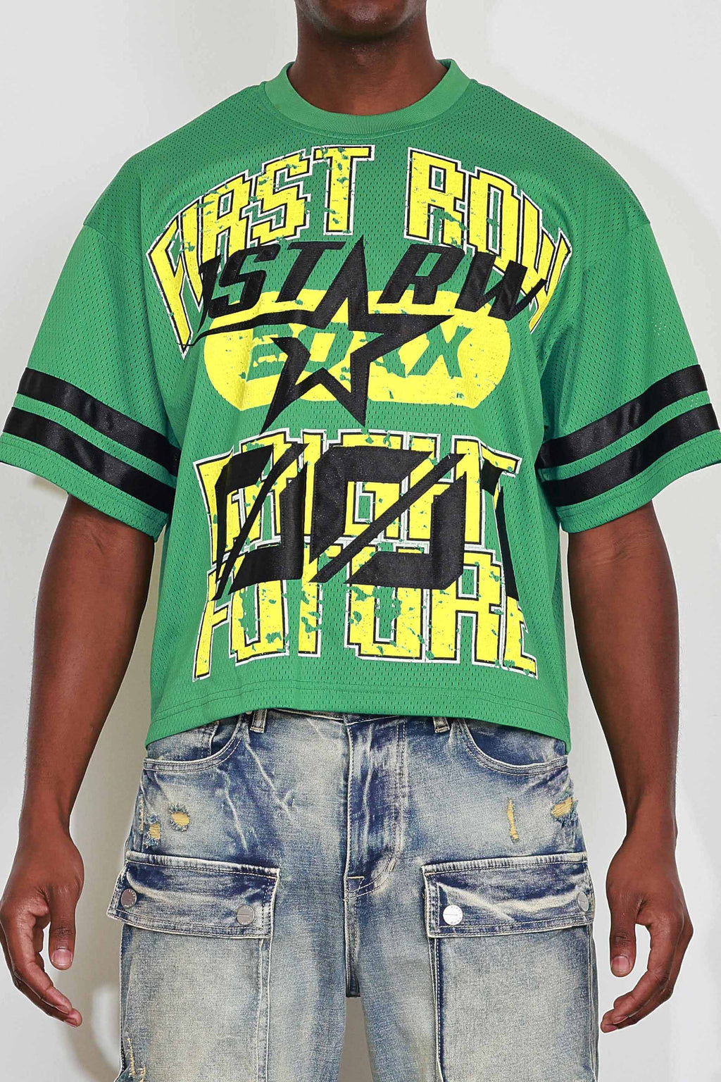 BRIGHT FUTURE MESH FOOTBALL JERSEY