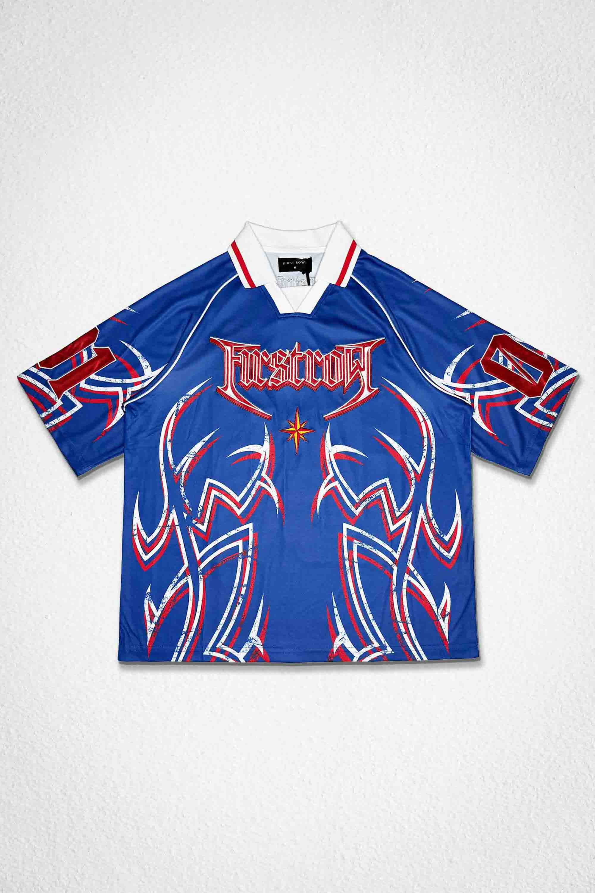 AXIS OF FLAME SHORT SLV SPORTS JERSEY