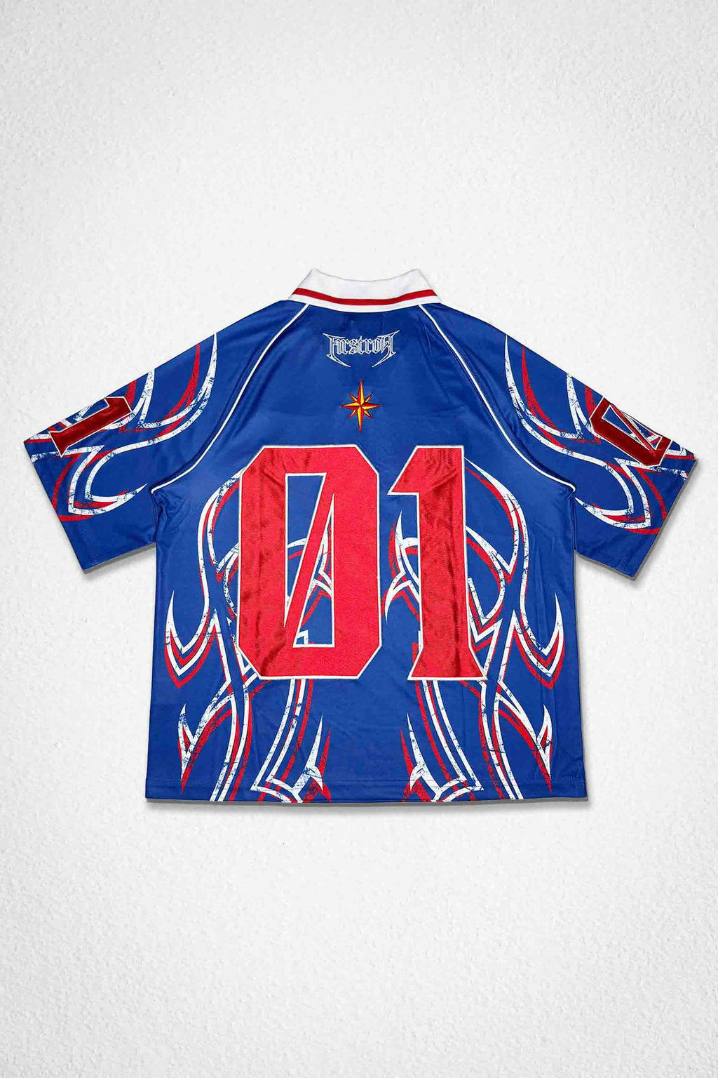 AXIS OF FLAME SHORT SLV SPORTS JERSEY