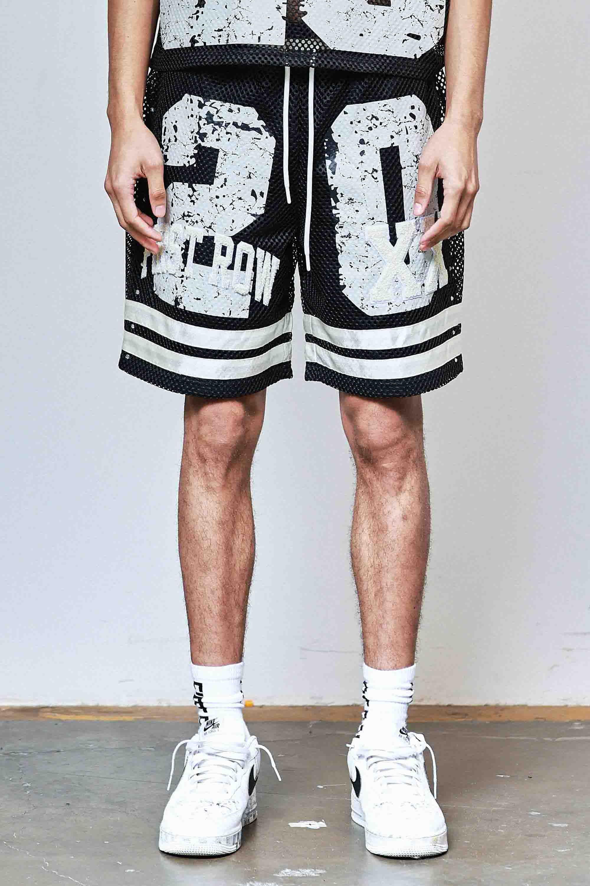 NEVER THE END FOOTBALL SHORTS