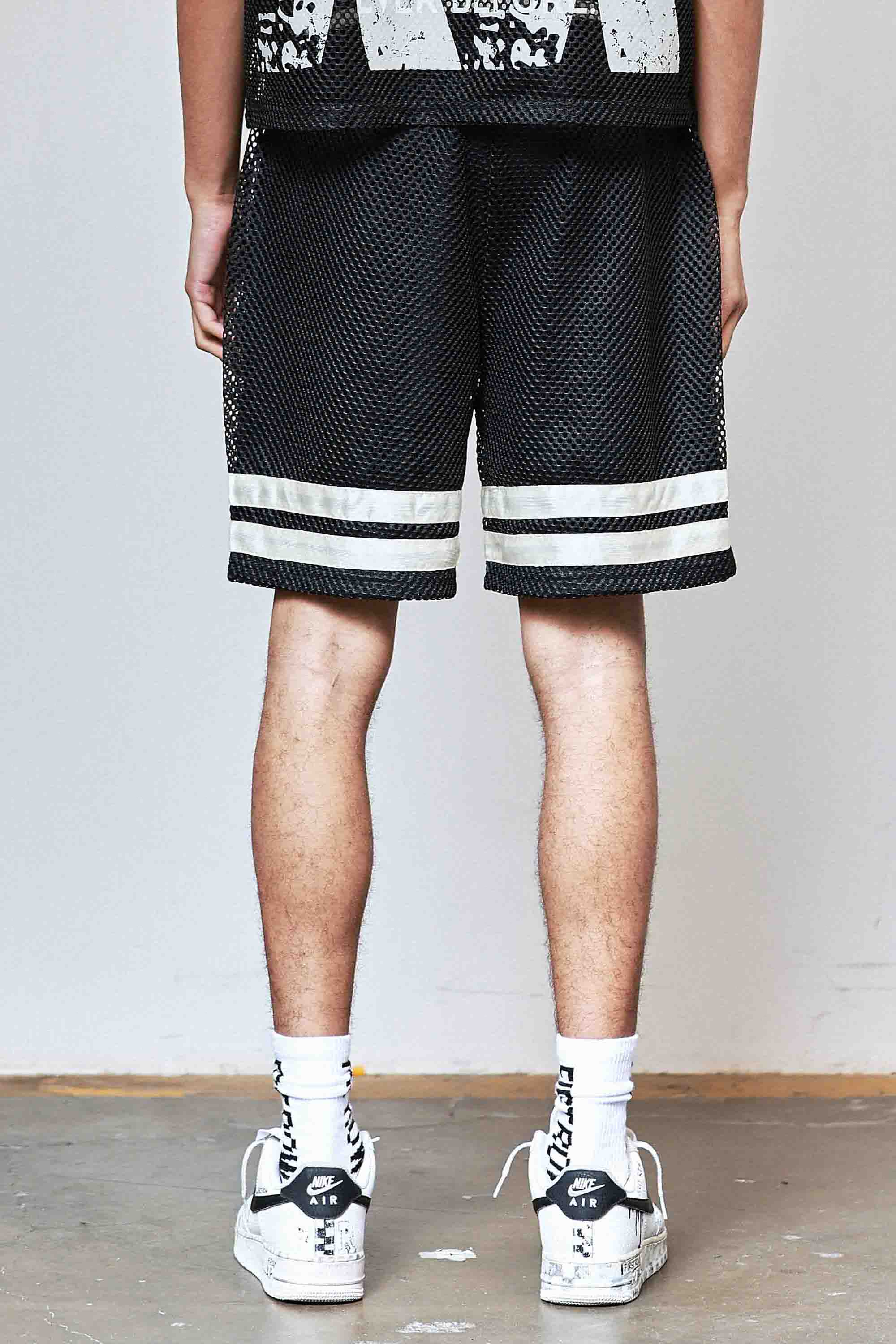NEVER THE END FOOTBALL SHORTS