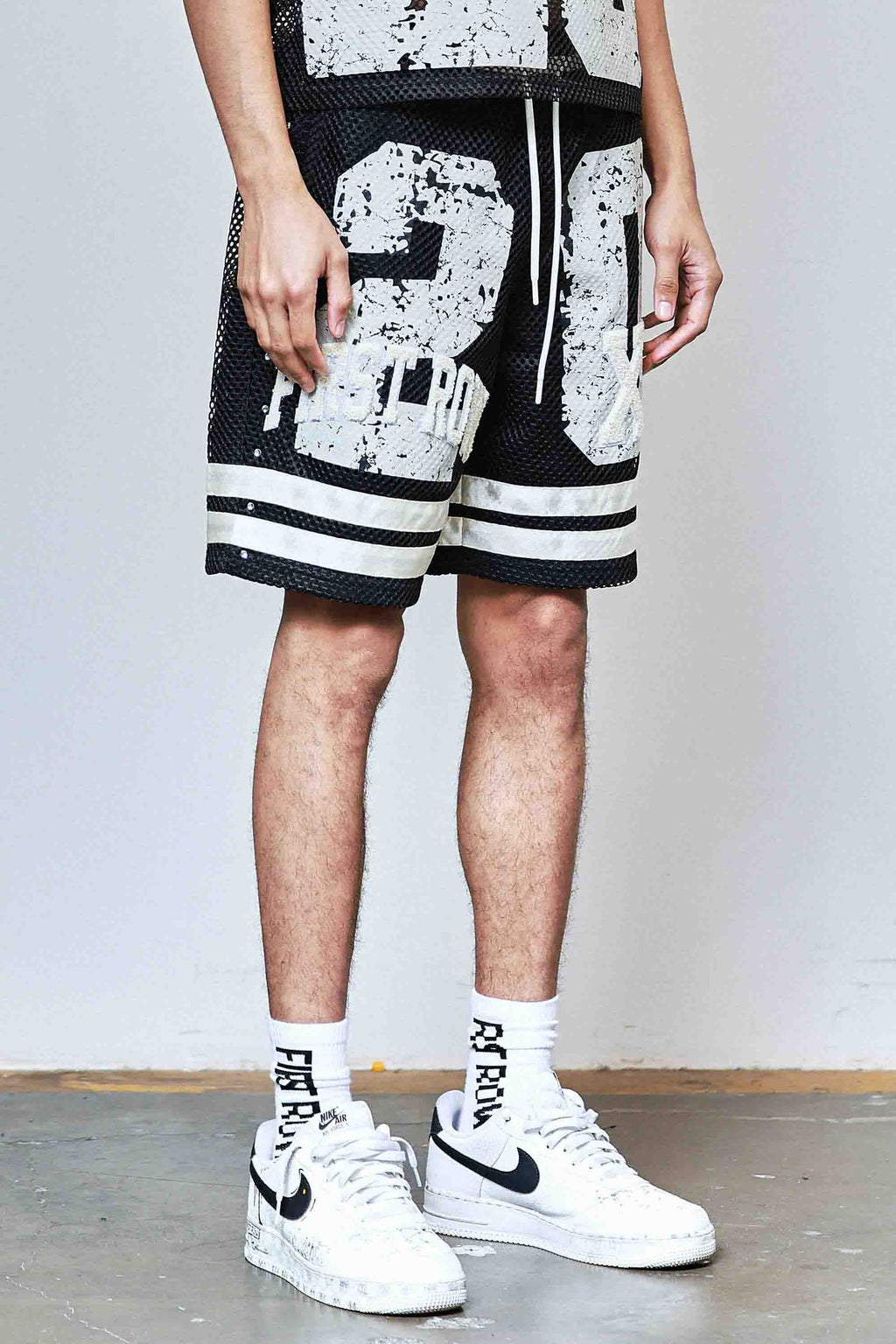 NEVER THE END FOOTBALL SHORTS