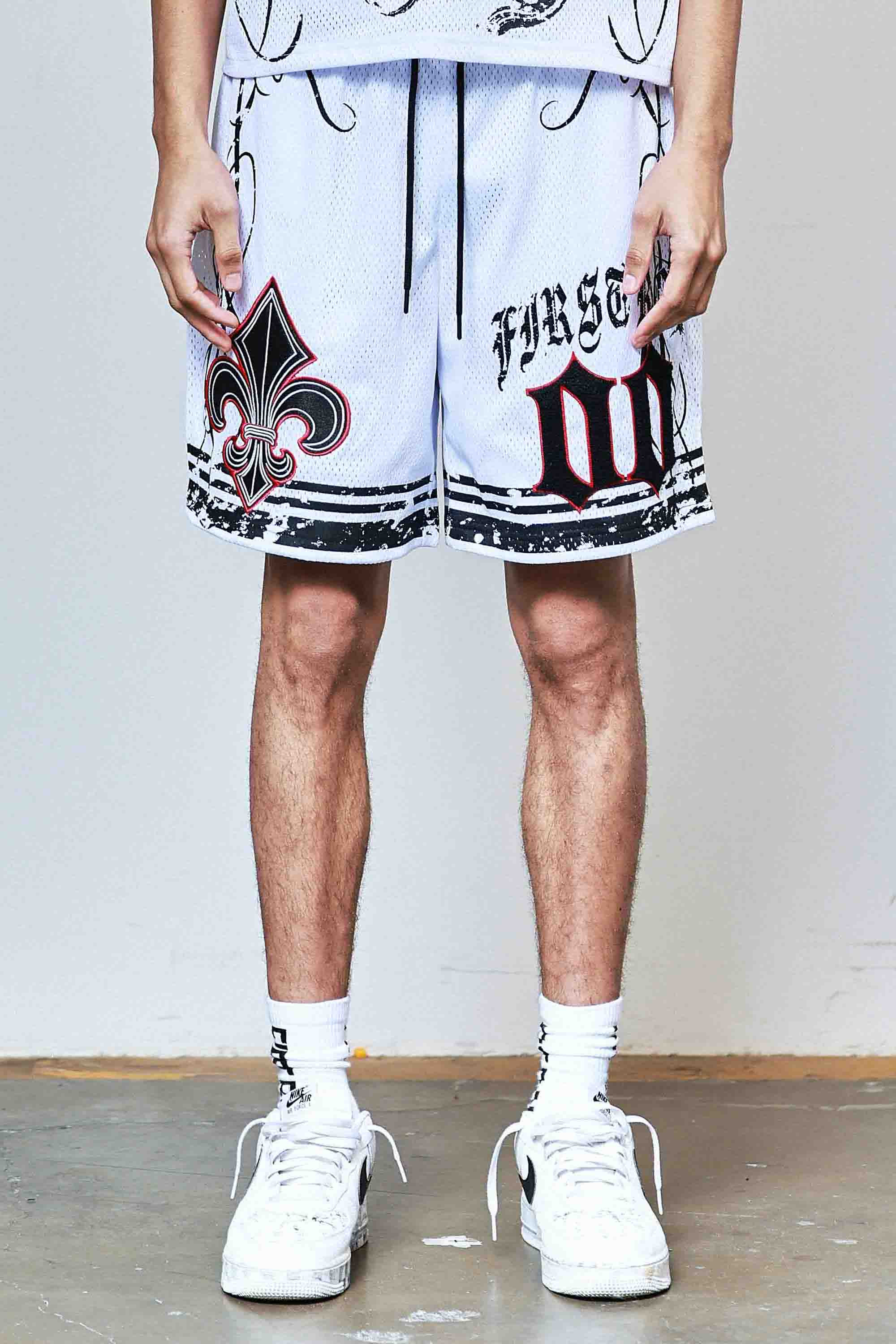 FAITH DEALER FOOTBALL SHORTS