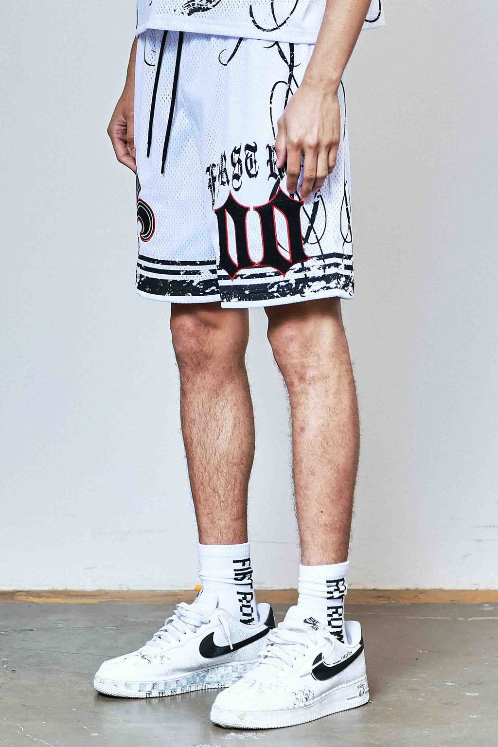 FAITH DEALER FOOTBALL SHORTS