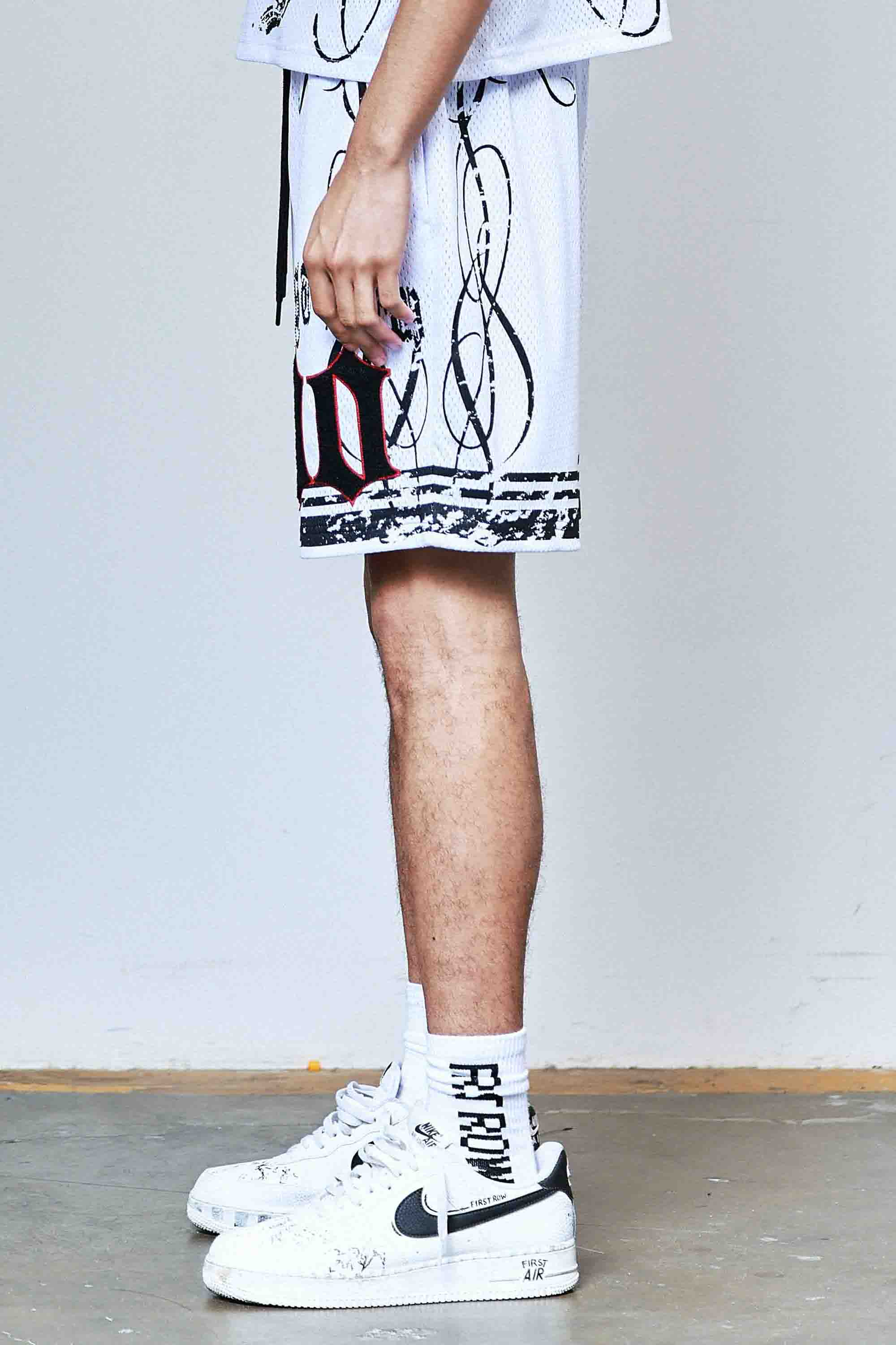 FAITH DEALER FOOTBALL SHORTS