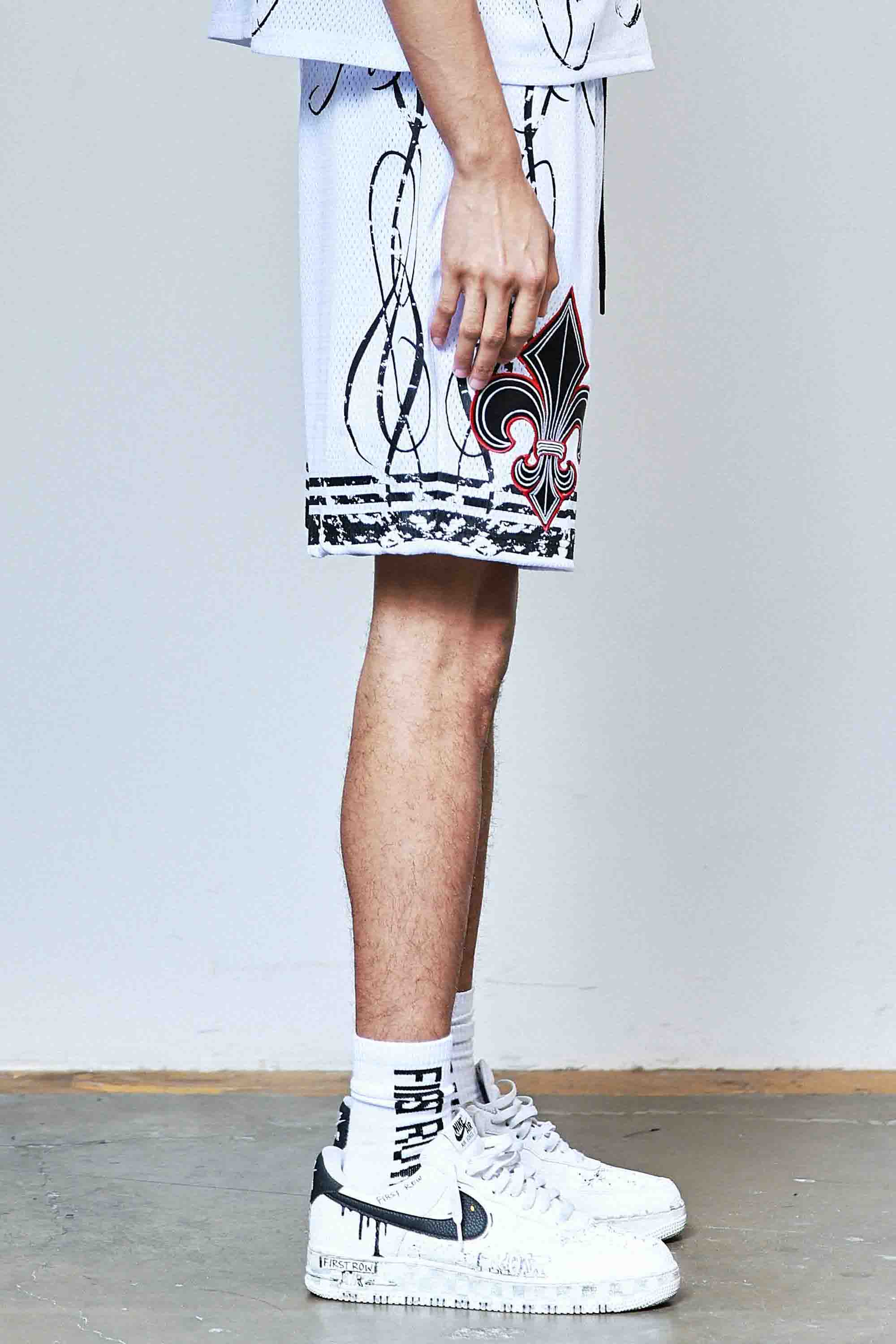 FAITH DEALER FOOTBALL SHORTS