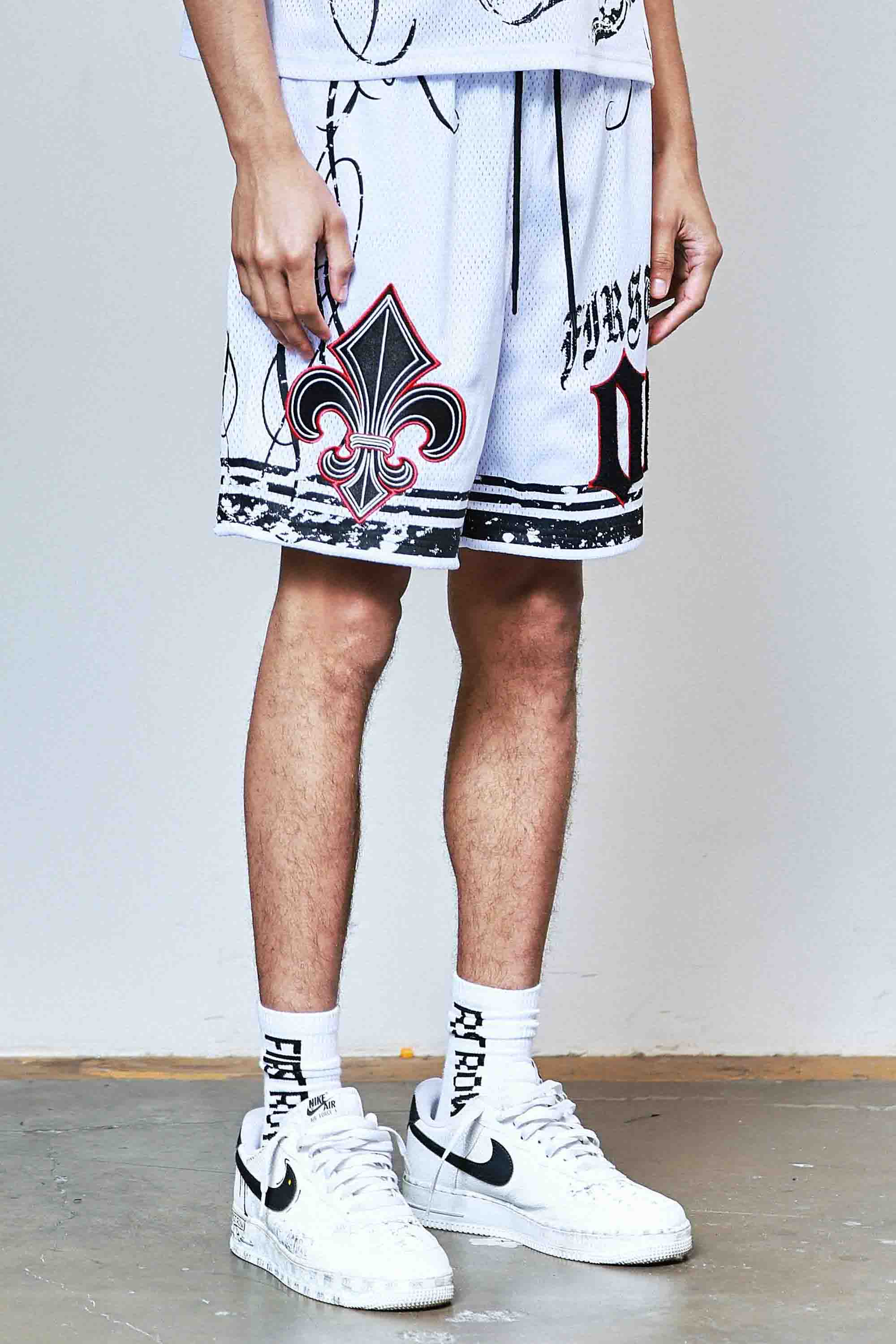 FAITH DEALER FOOTBALL SHORTS