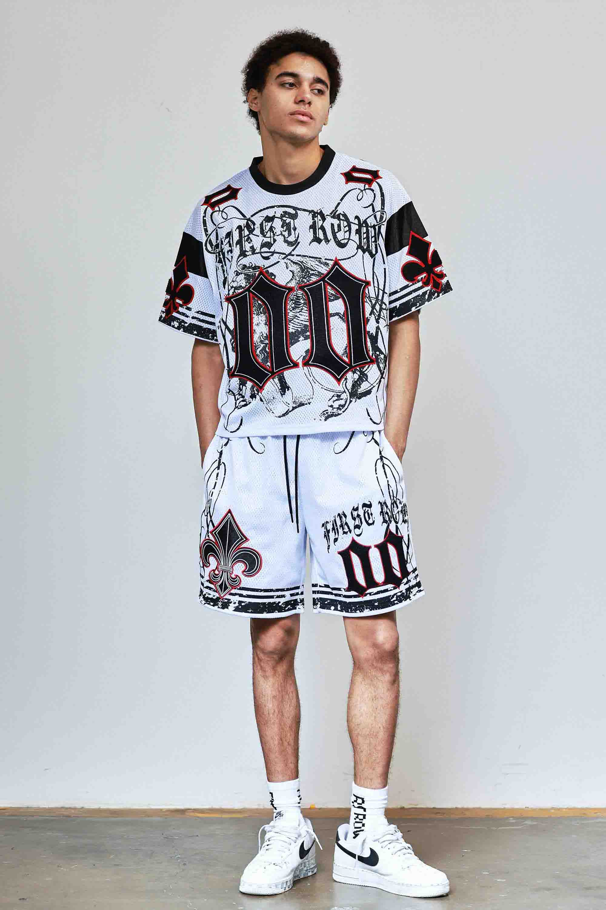 FAITH DEALER FOOTBALL SHORTS