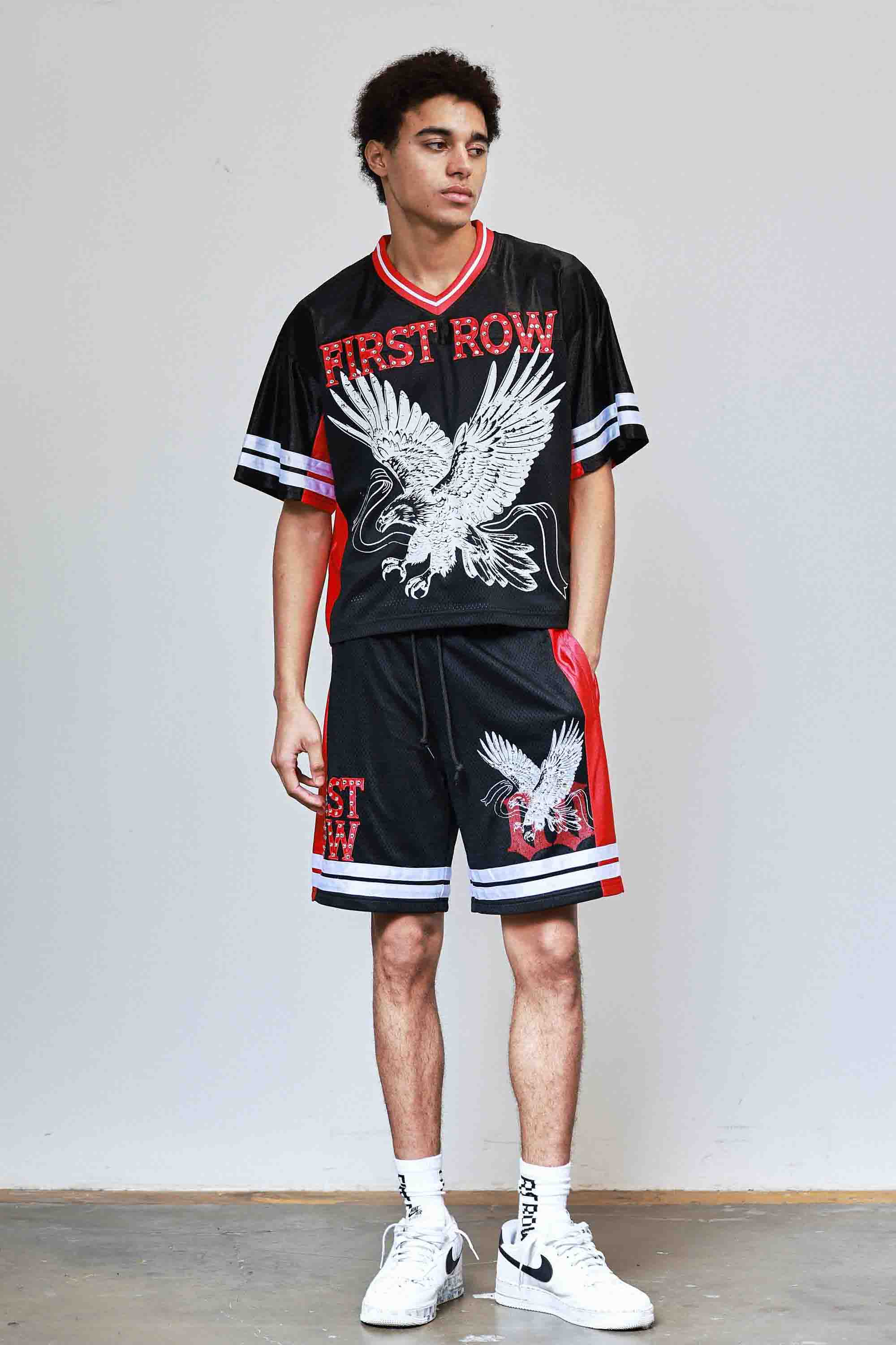ABOVE ALL THINGS SOVEREIGN FOOTBALL SHORTS