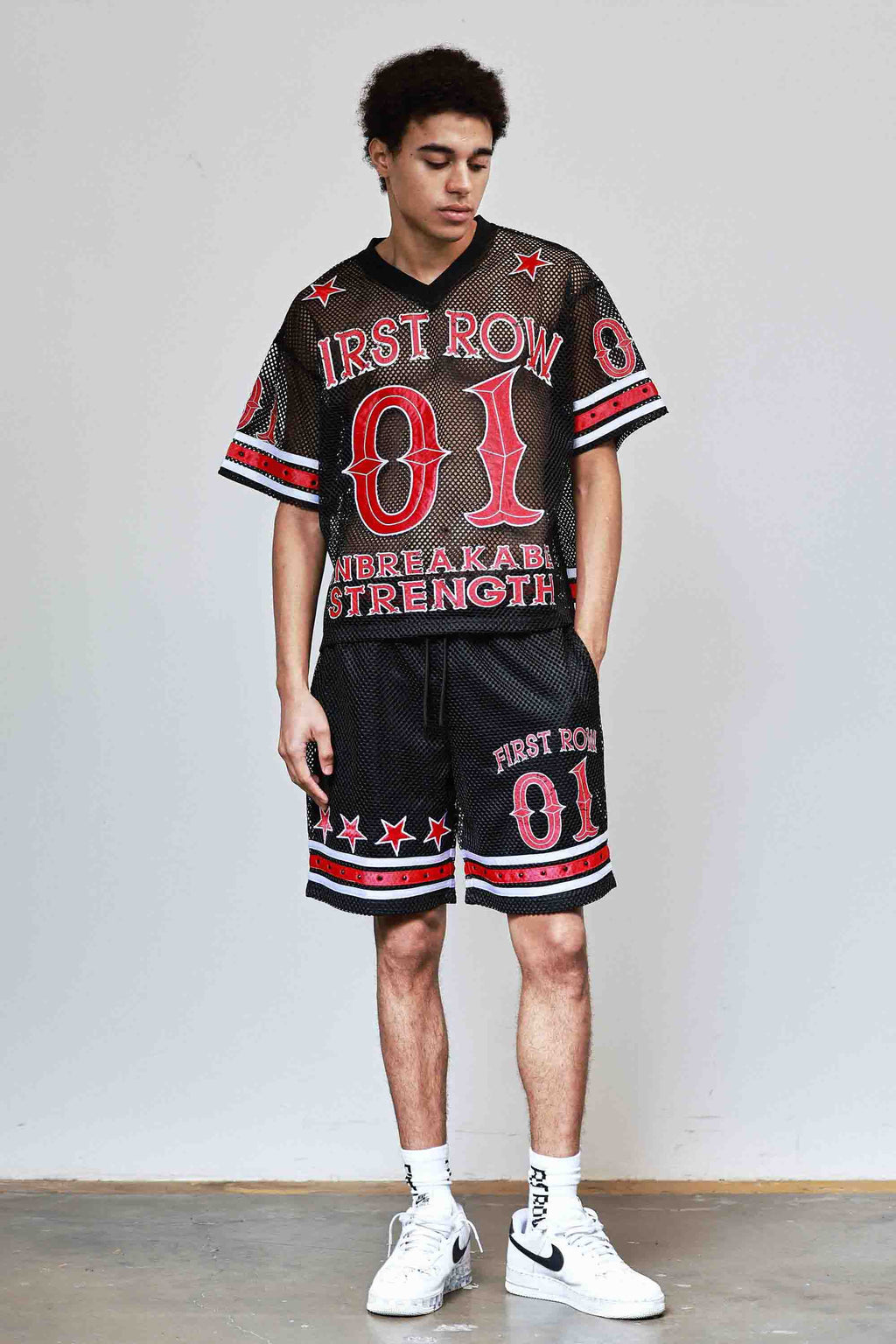 ABOVE ALL THINGS FOOTBALL SHORTS