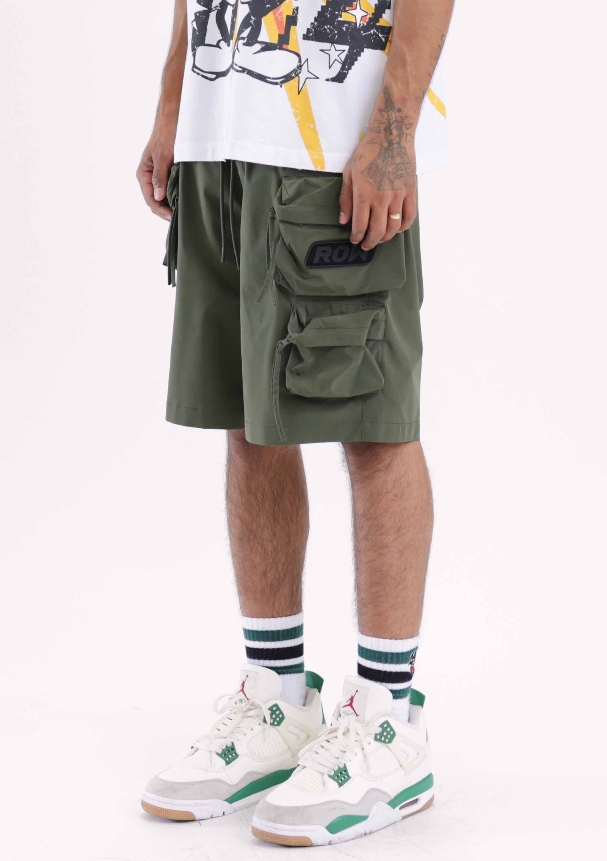 3D Y2K MULTI CARGO SHORTS