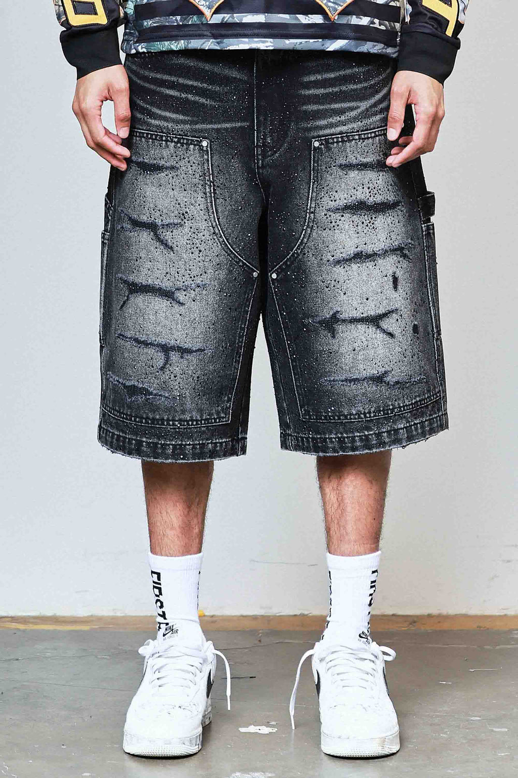 RHINESTONE JORTS