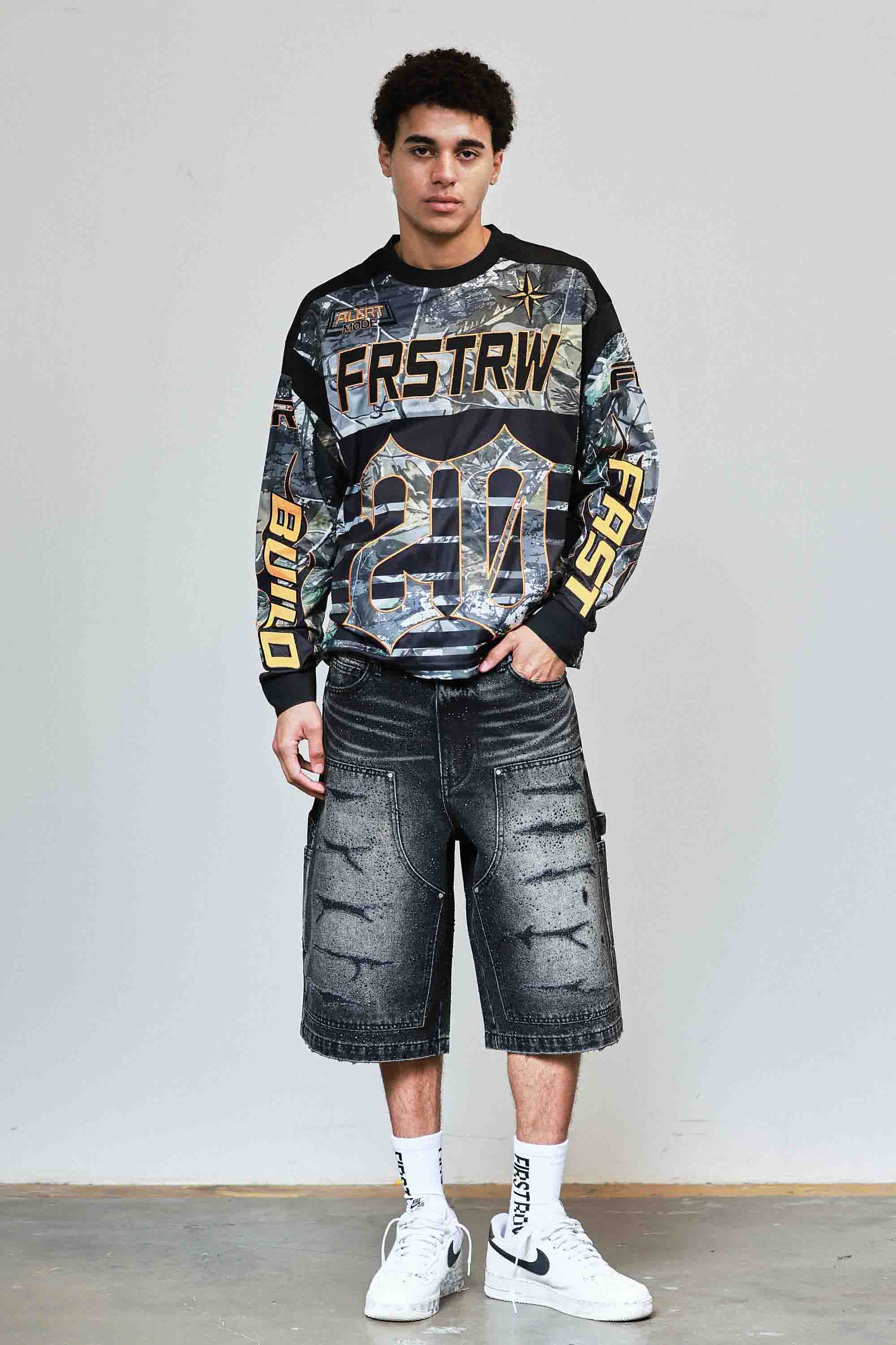 RHINESTONE JORTS