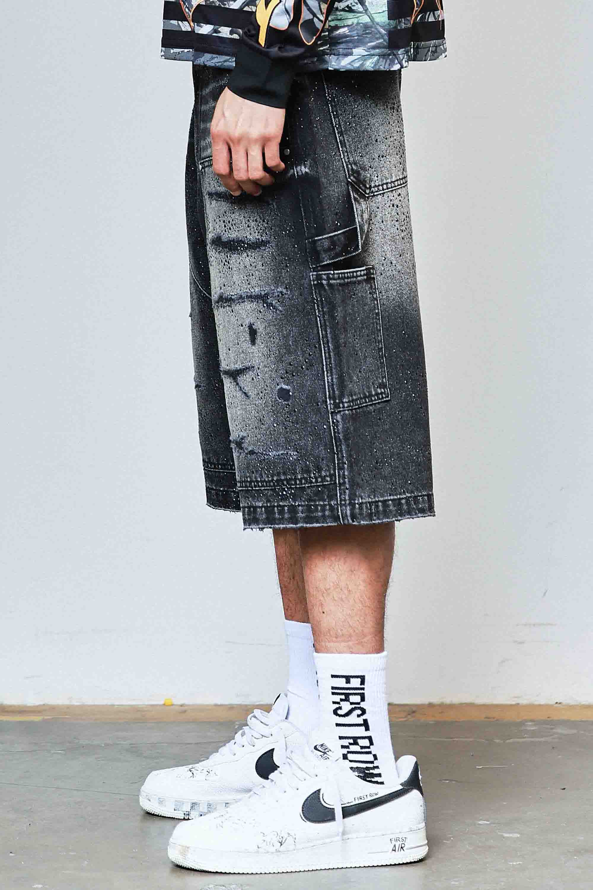 RHINESTONE JORTS