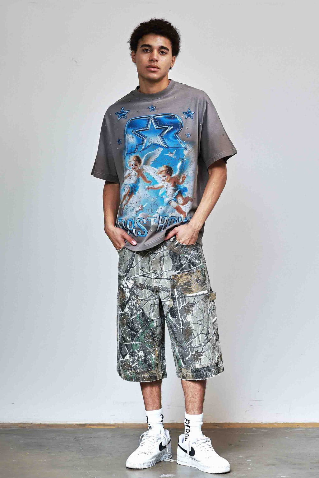 RHINESTONE JORTS