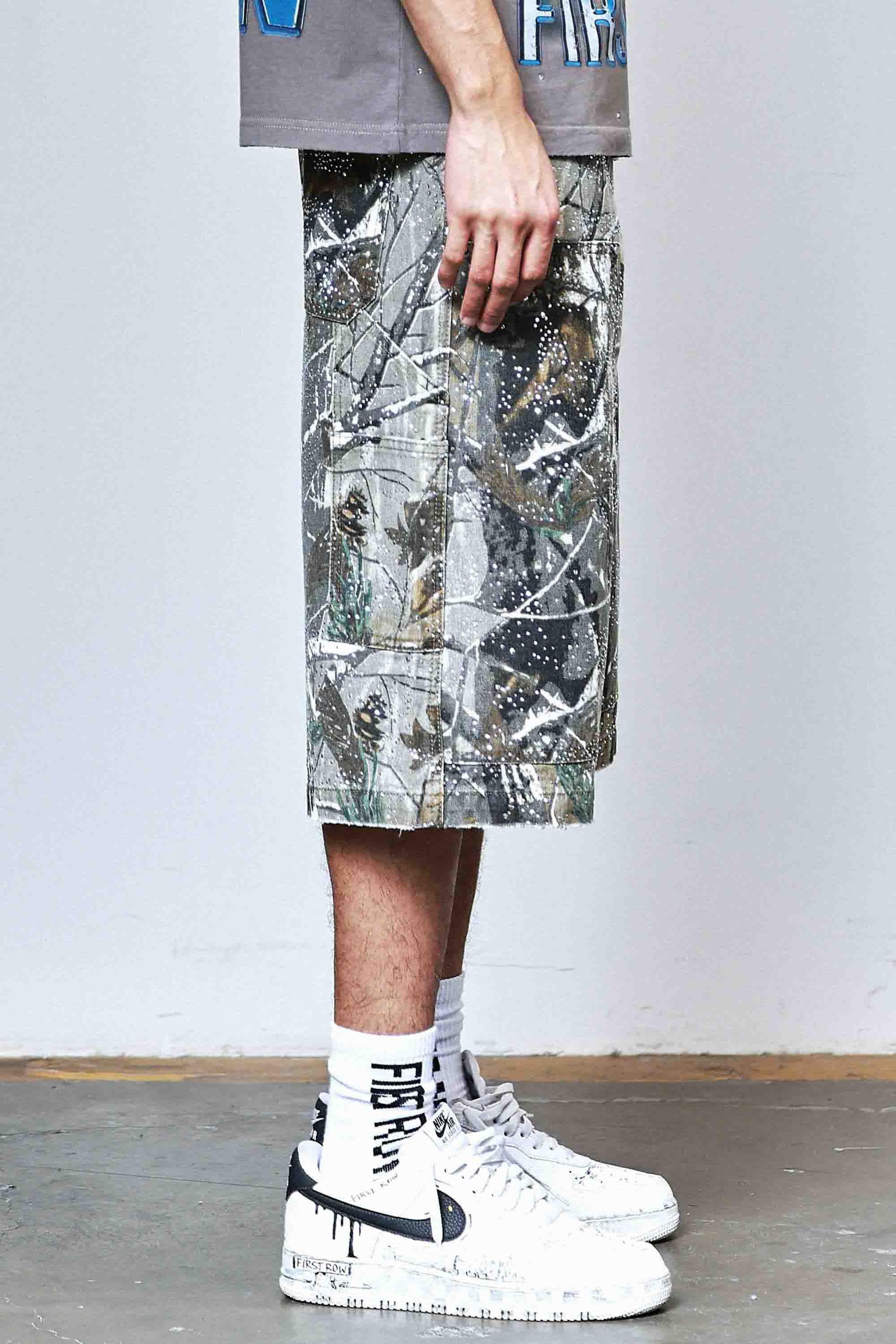 RHINESTONE JORTS