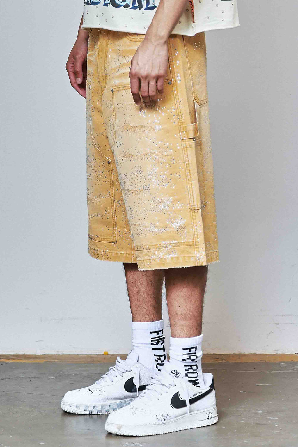 RHINESTONE JORTS