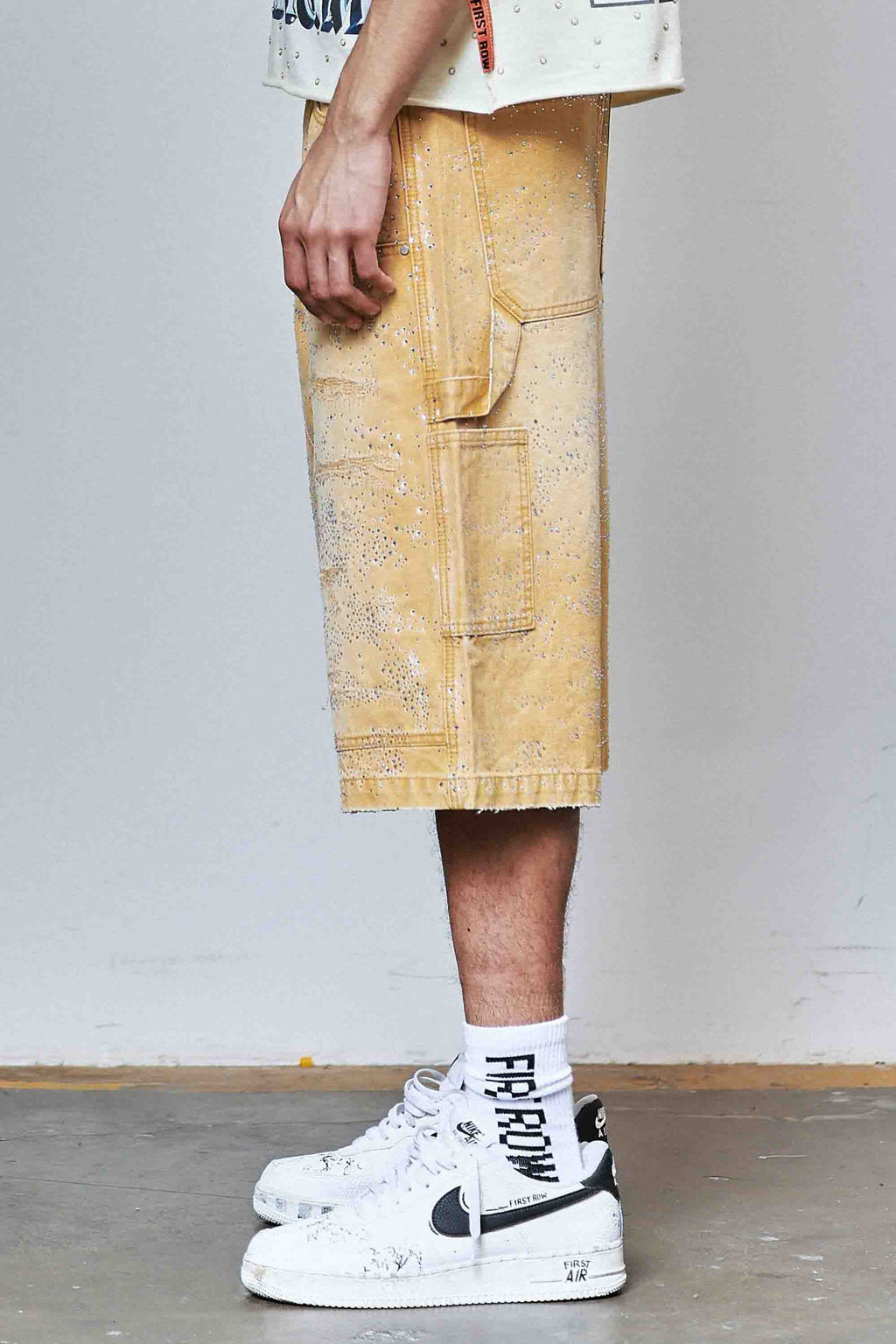 RHINESTONE JORTS
