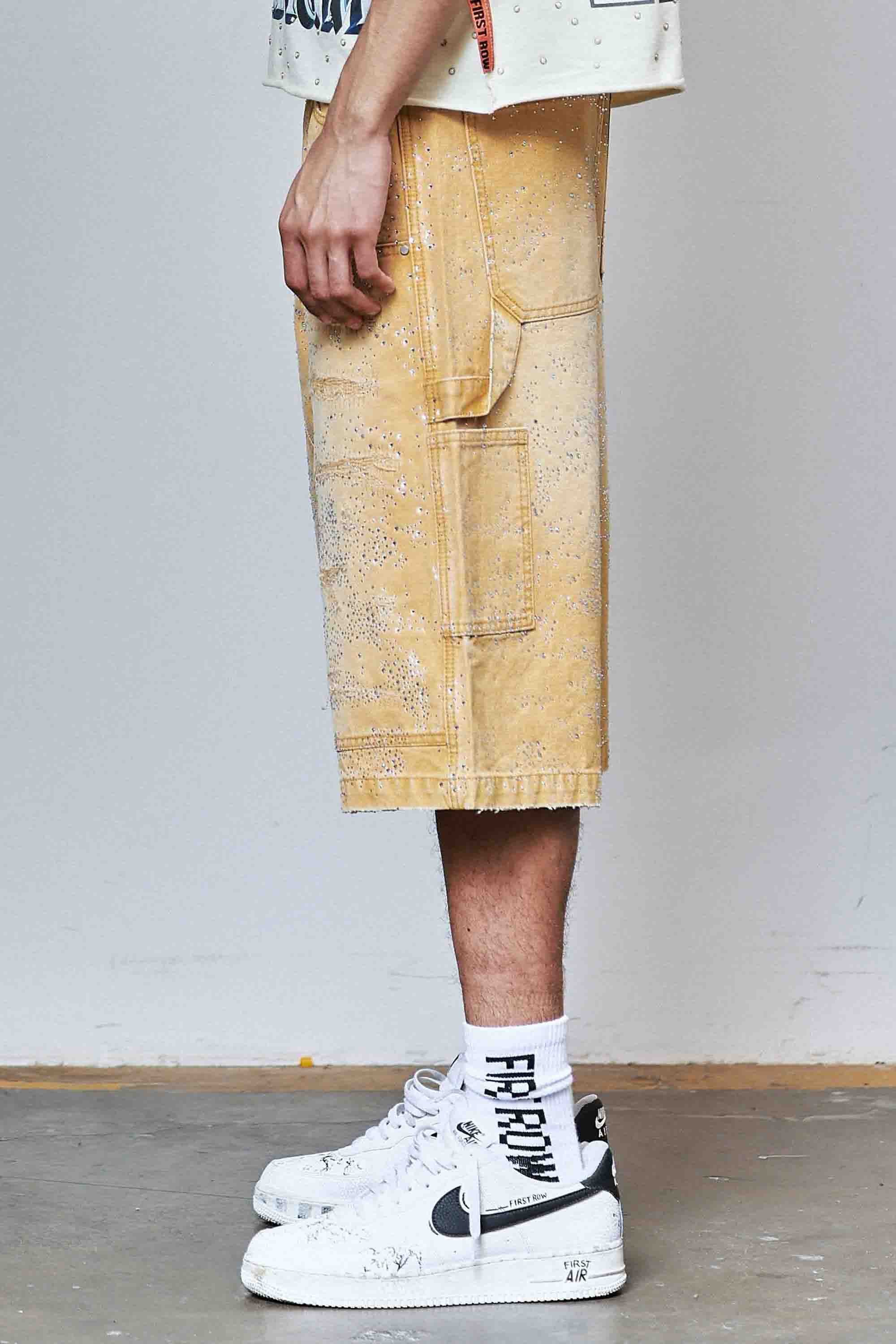 RHINESTONE JORTS