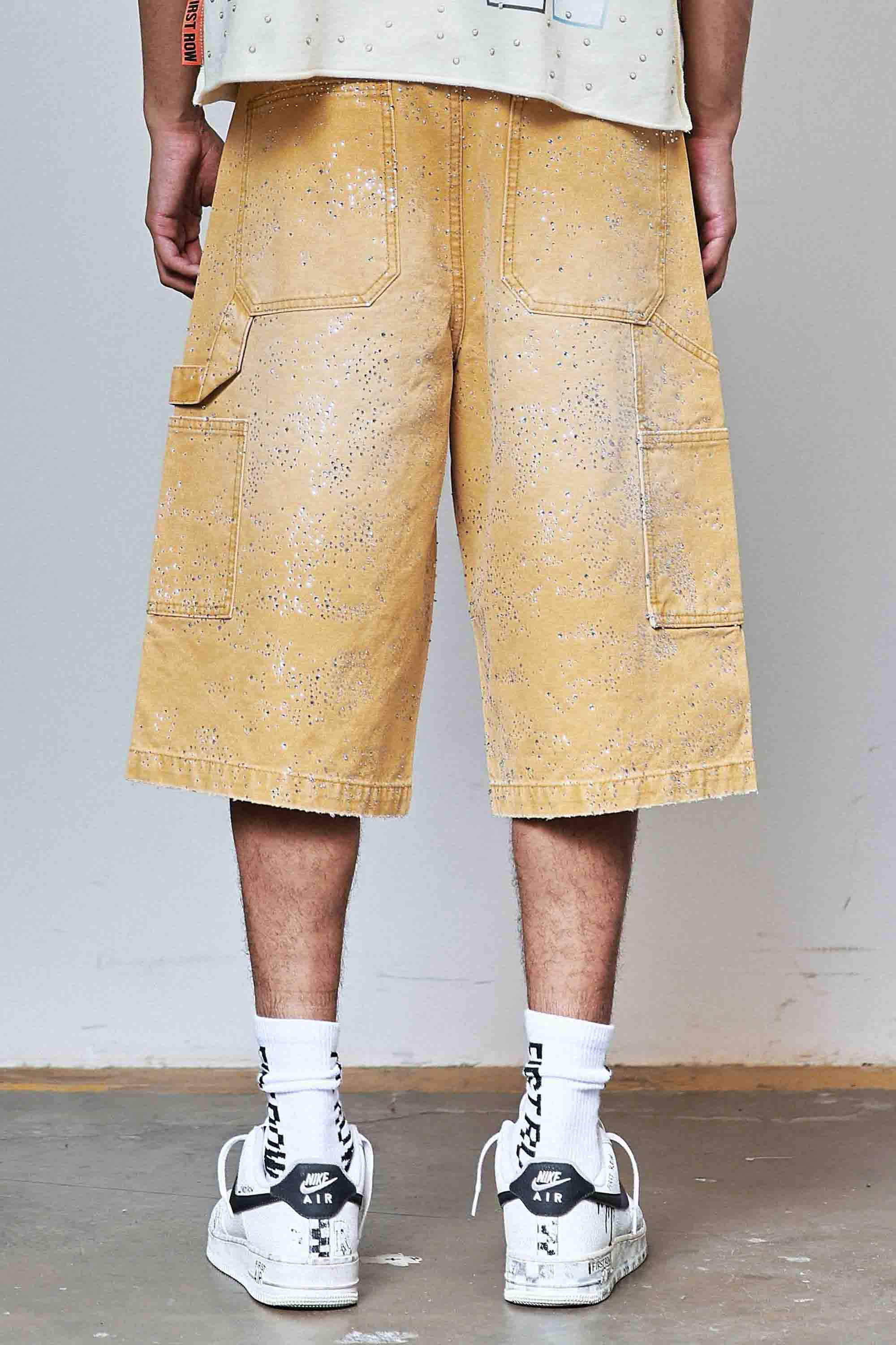 RHINESTONE JORTS
