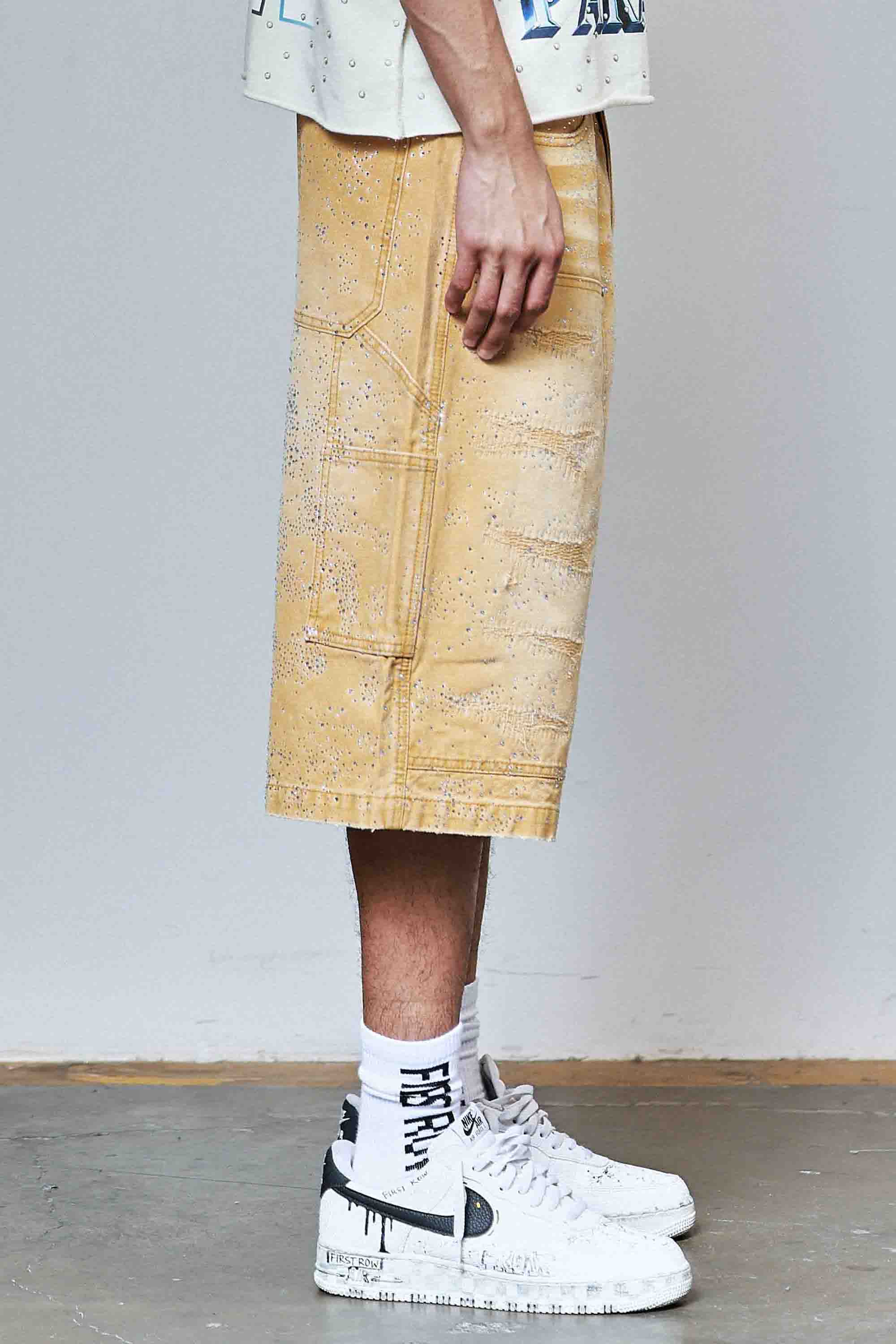 RHINESTONE JORTS