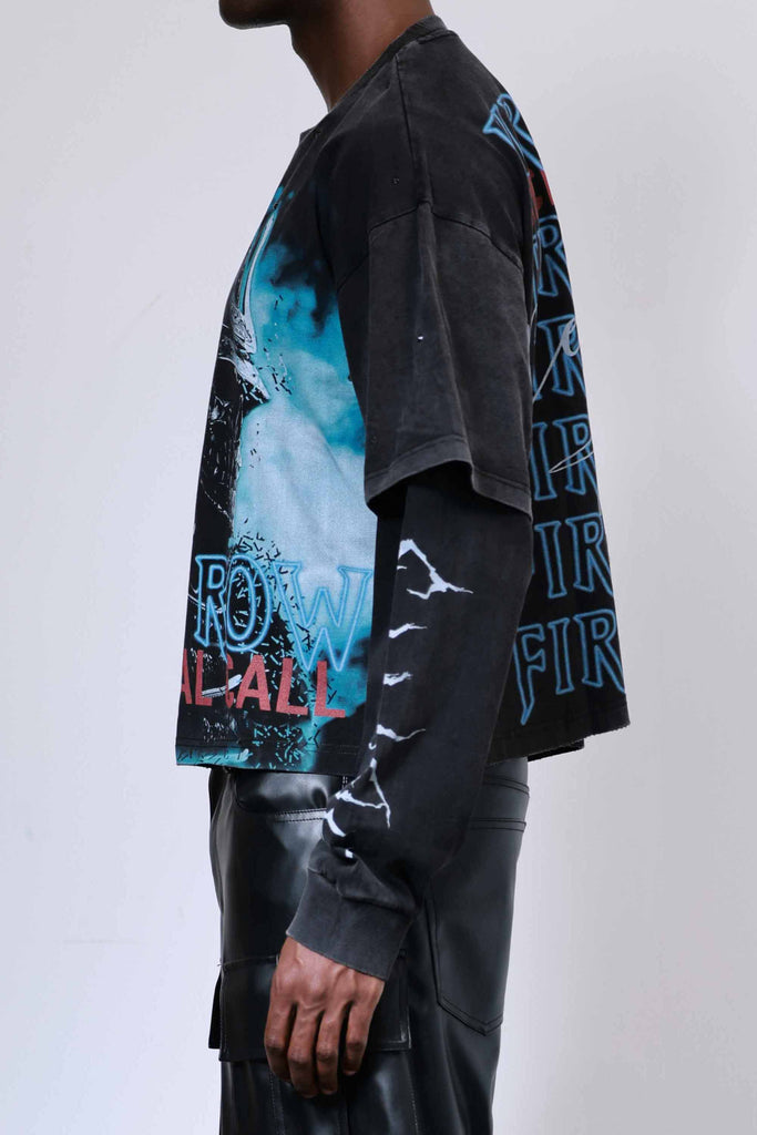 ANCESTRAL CALL SILENT SENTINEL WASHED TWOFER TEE