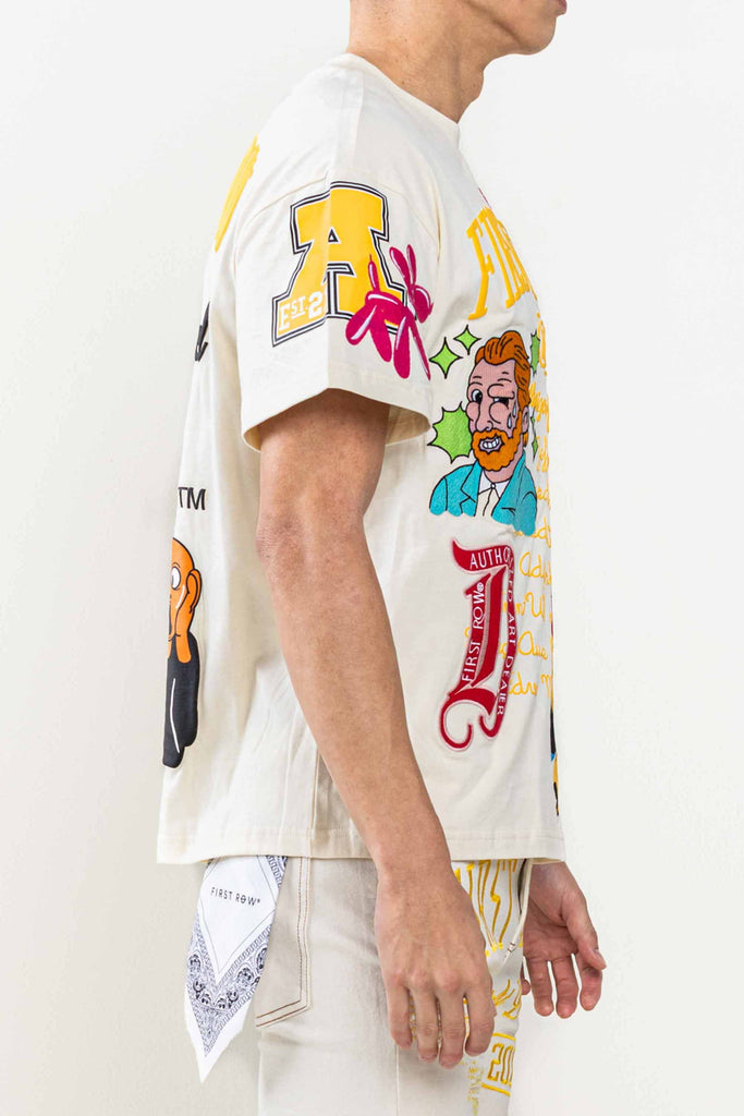 Art Dealer graphic hoodie, First Row
