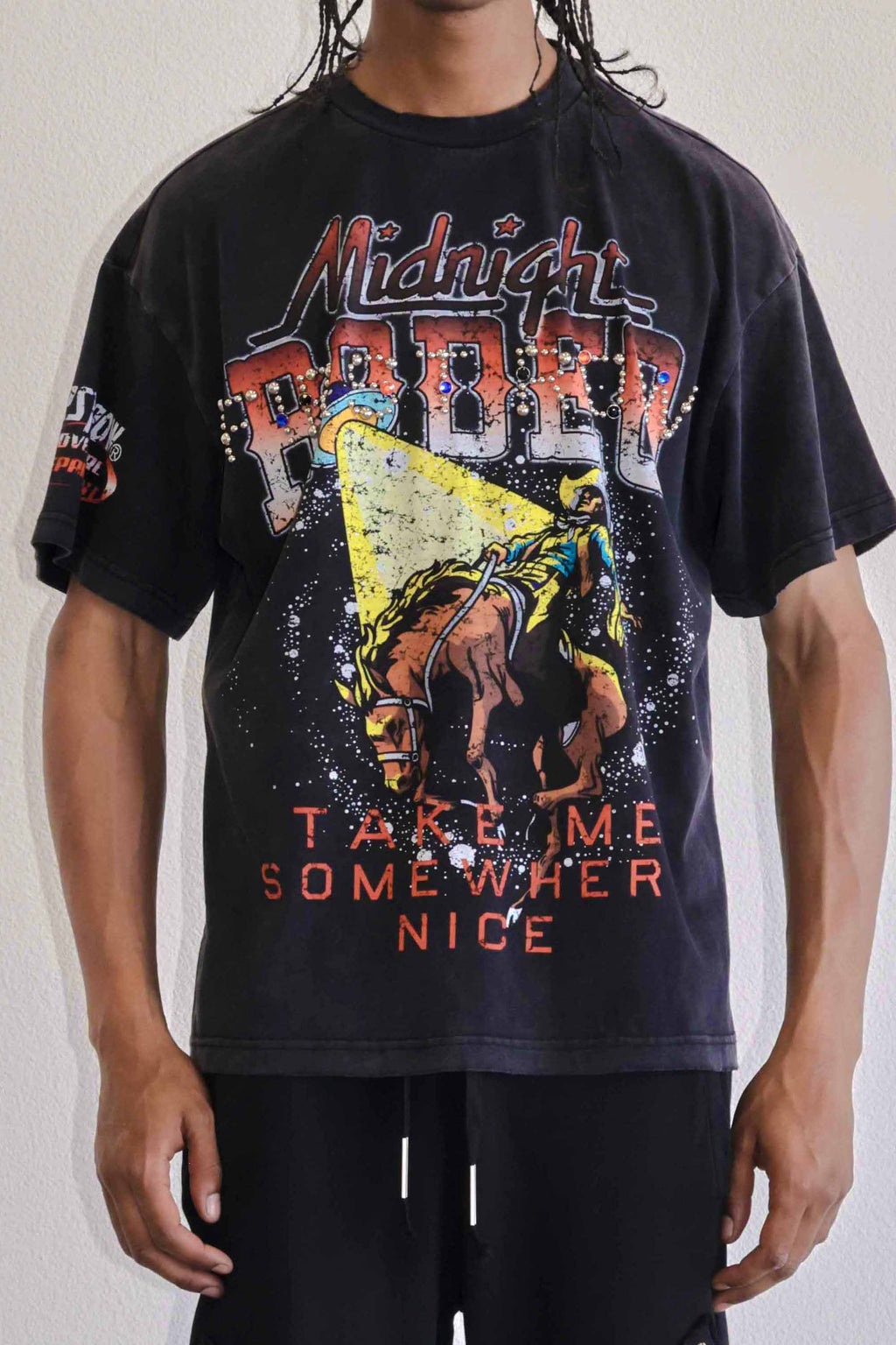 MIDNIGHT RODEO STRANGE FLASH TEE
