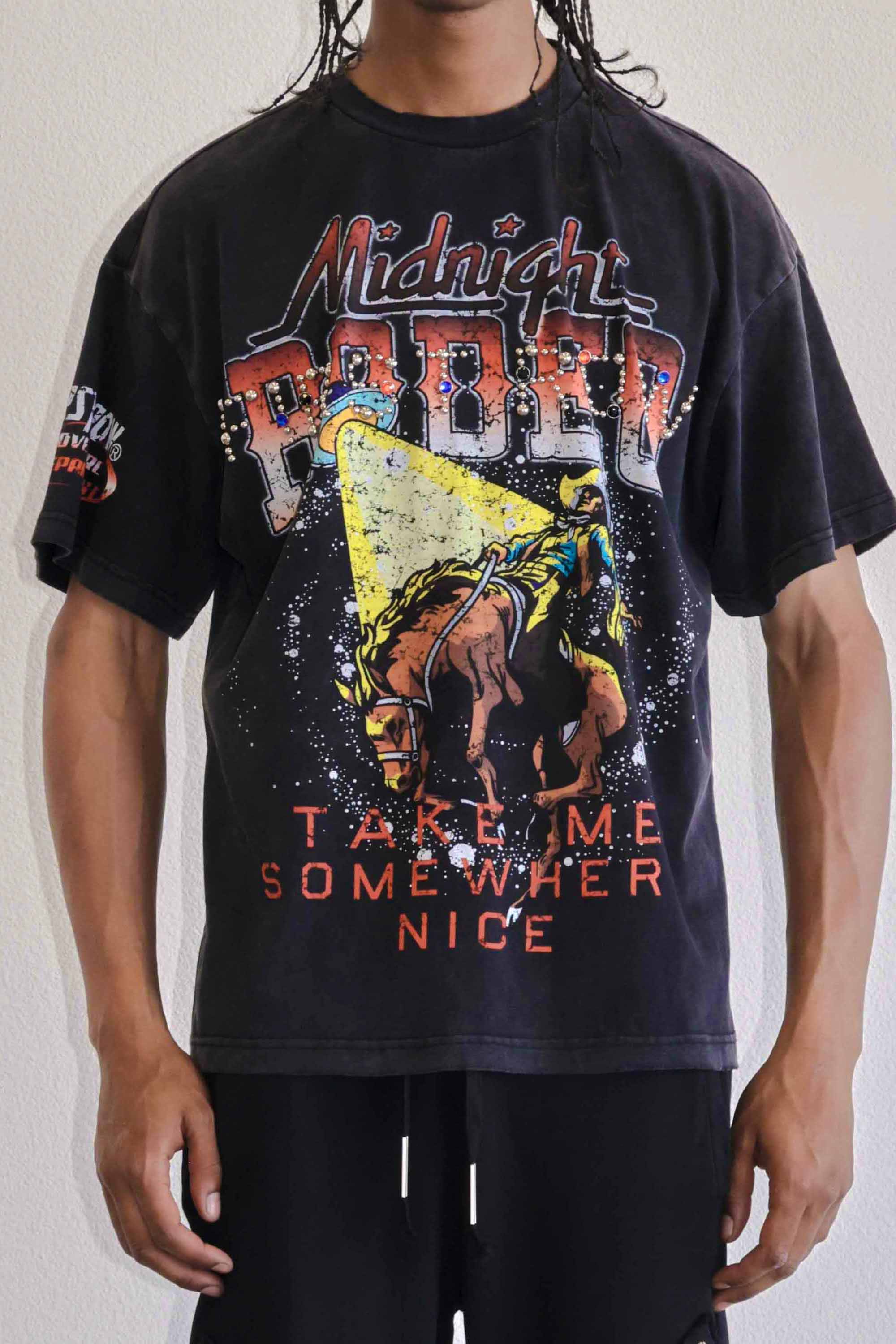 MIDNIGHT RODEO STRANGE FLASH TEE
