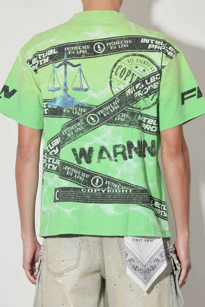 INTELLECTUAL PROPERTY WASHED TEE