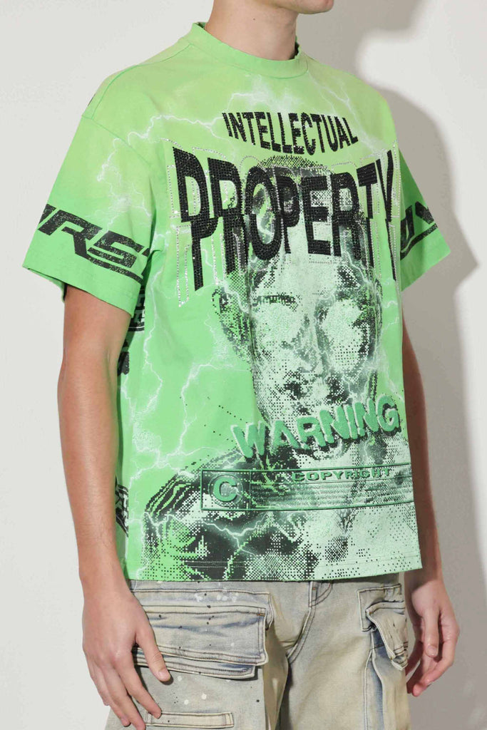 INTELLECTUAL PROPERTY WASHED TEE
