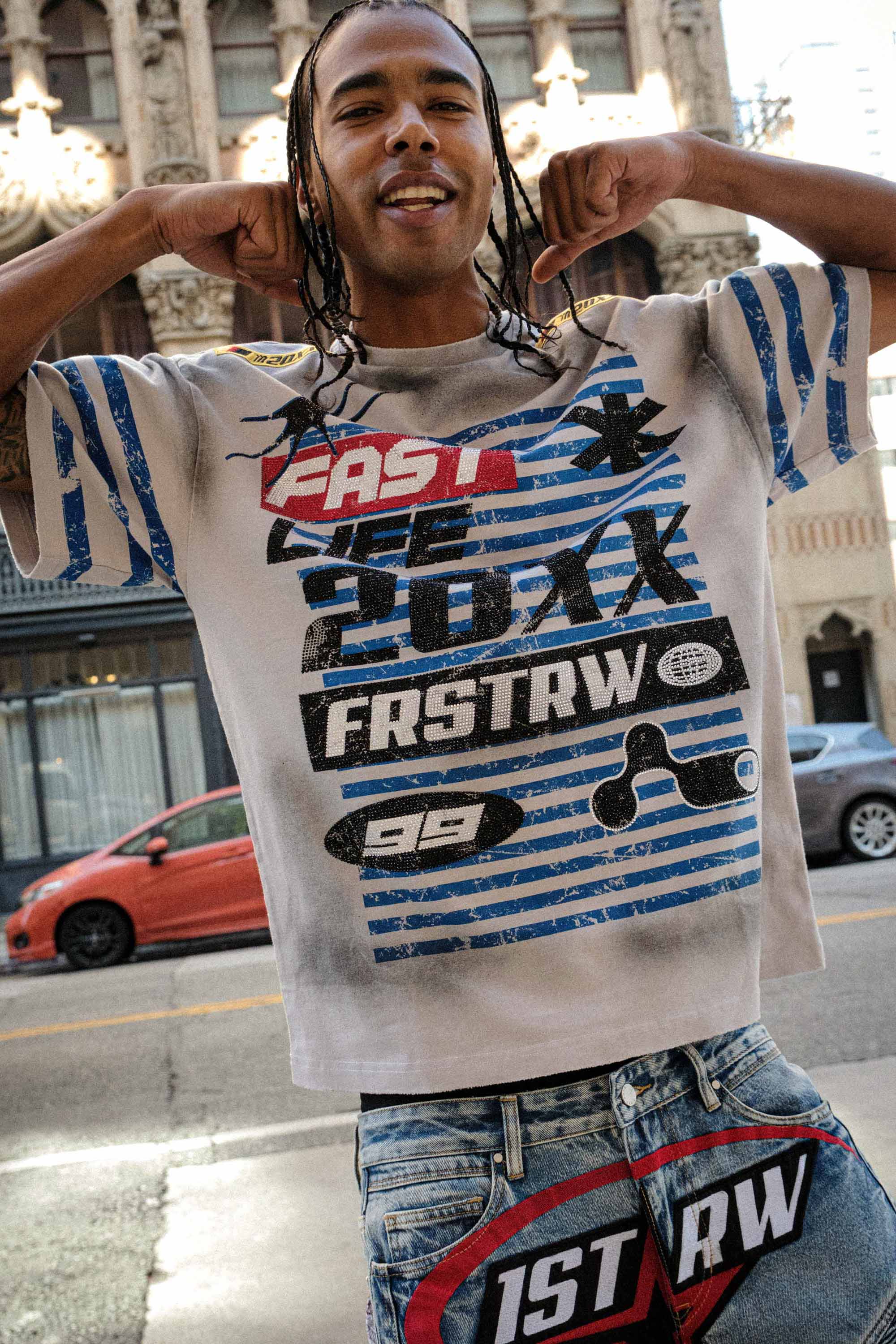 FAST LIFE RACING LOGO TEE