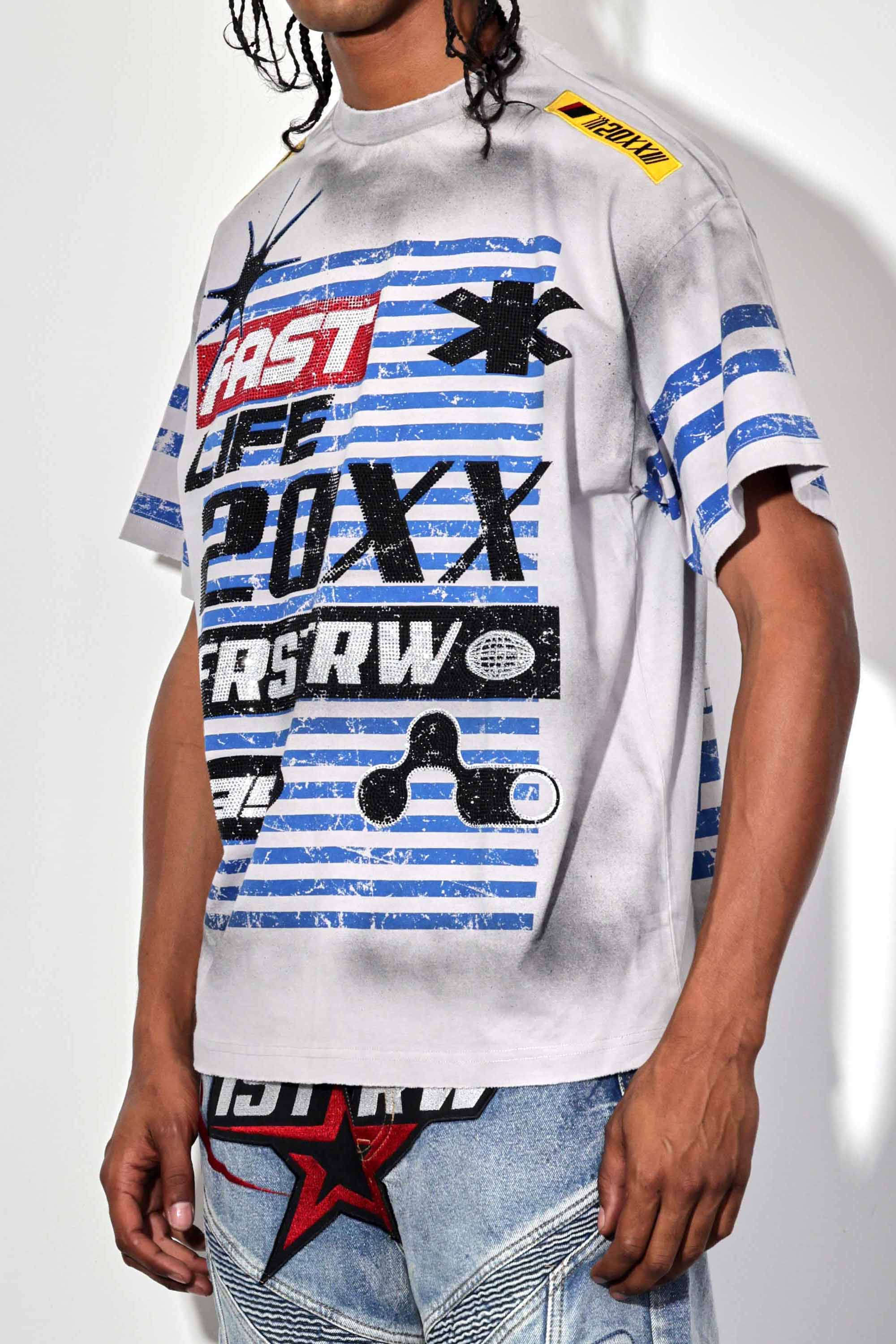 FAST LIFE RACING LOGO TEE