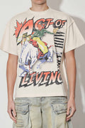 ACT OF LIVING RODEO WASHED TEE